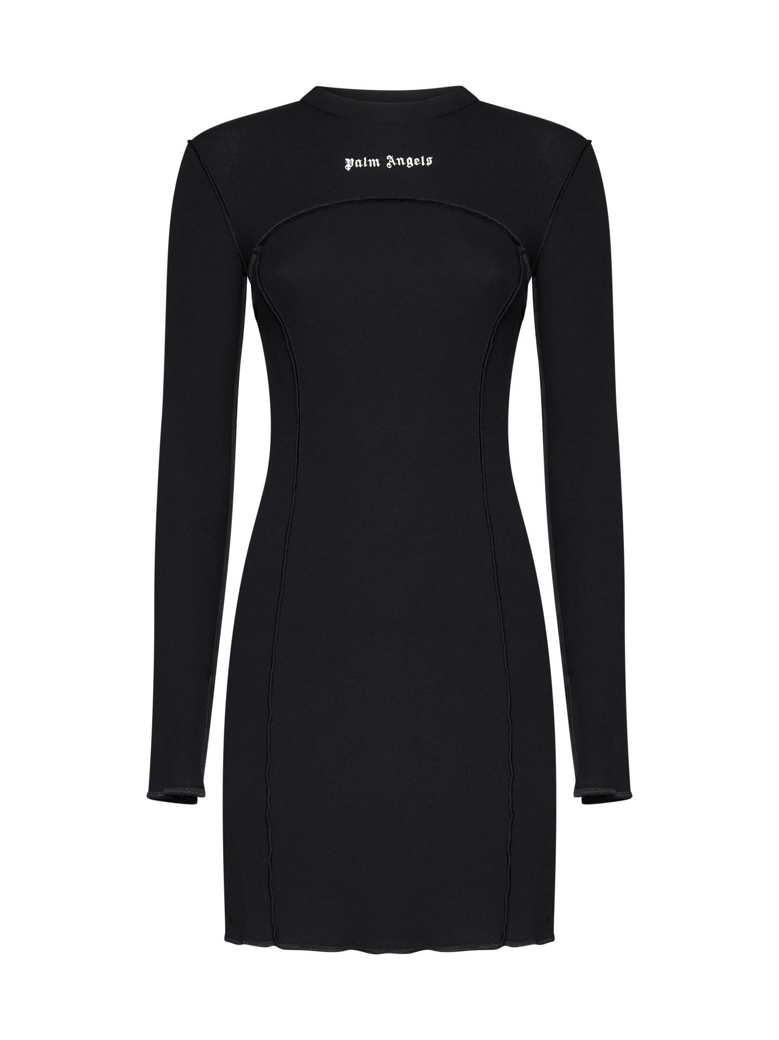 Palm Angels Double Layer Mini Dress