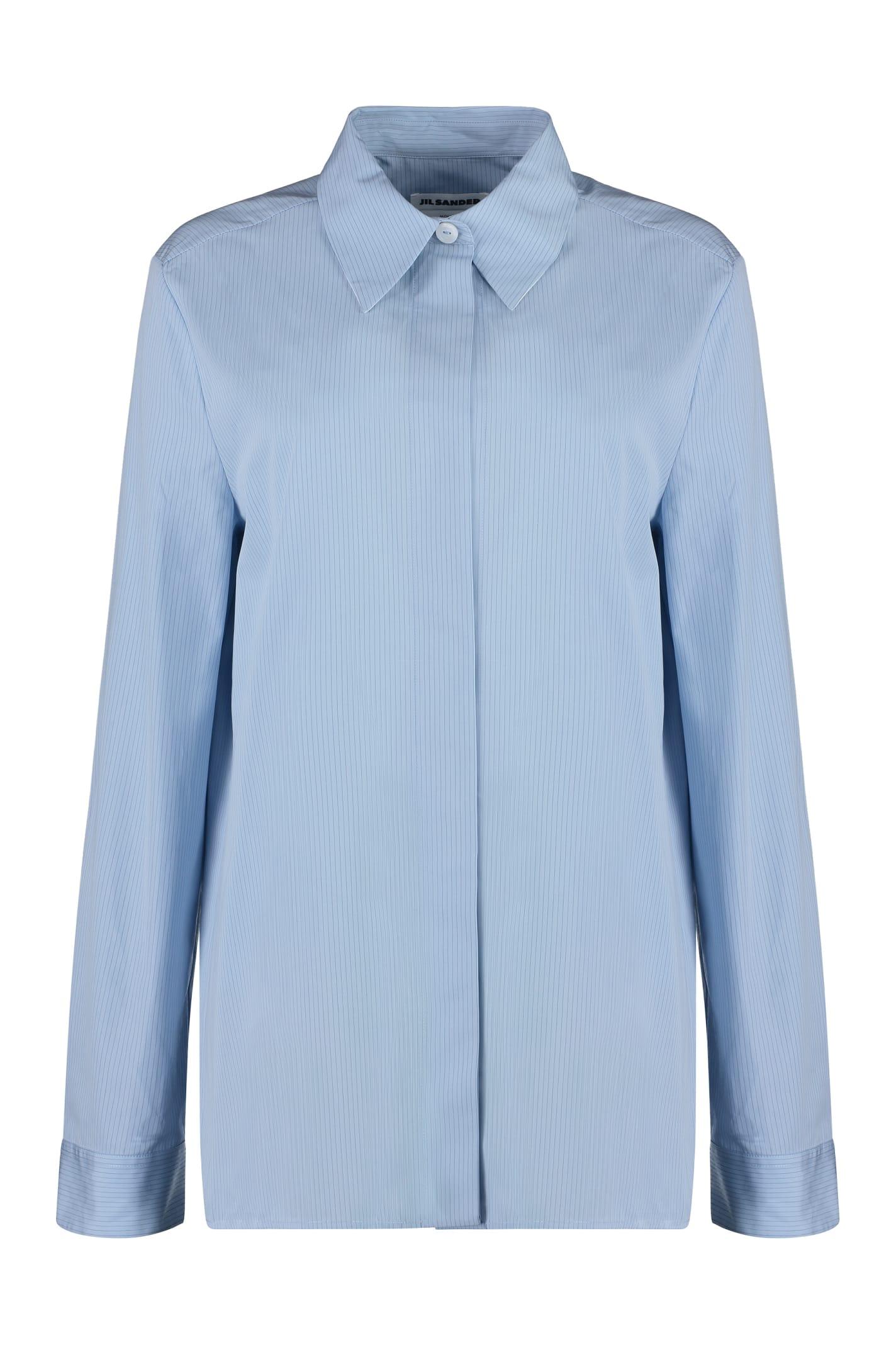 Jil Sander Striped Cotton Shirt