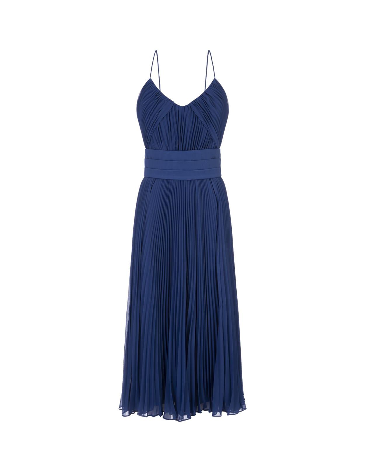 Max Mara Clarino Pleated Midi Dress