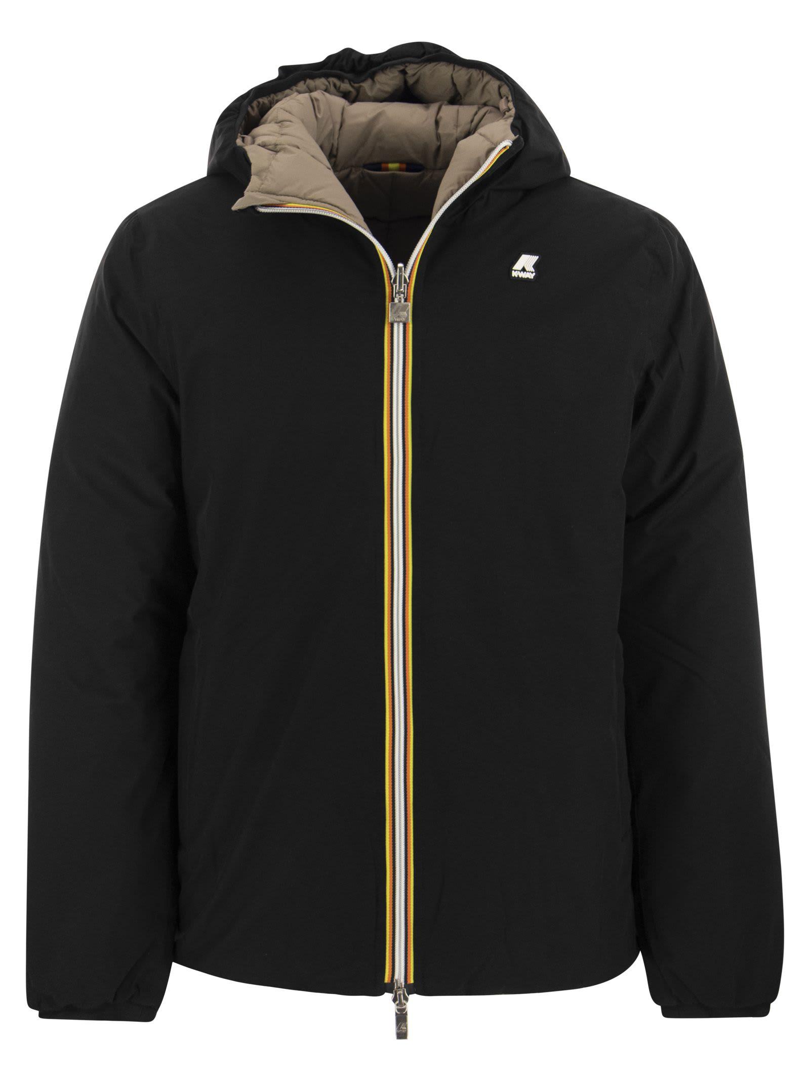 K-WAY Reversible Hooded Down Jacket