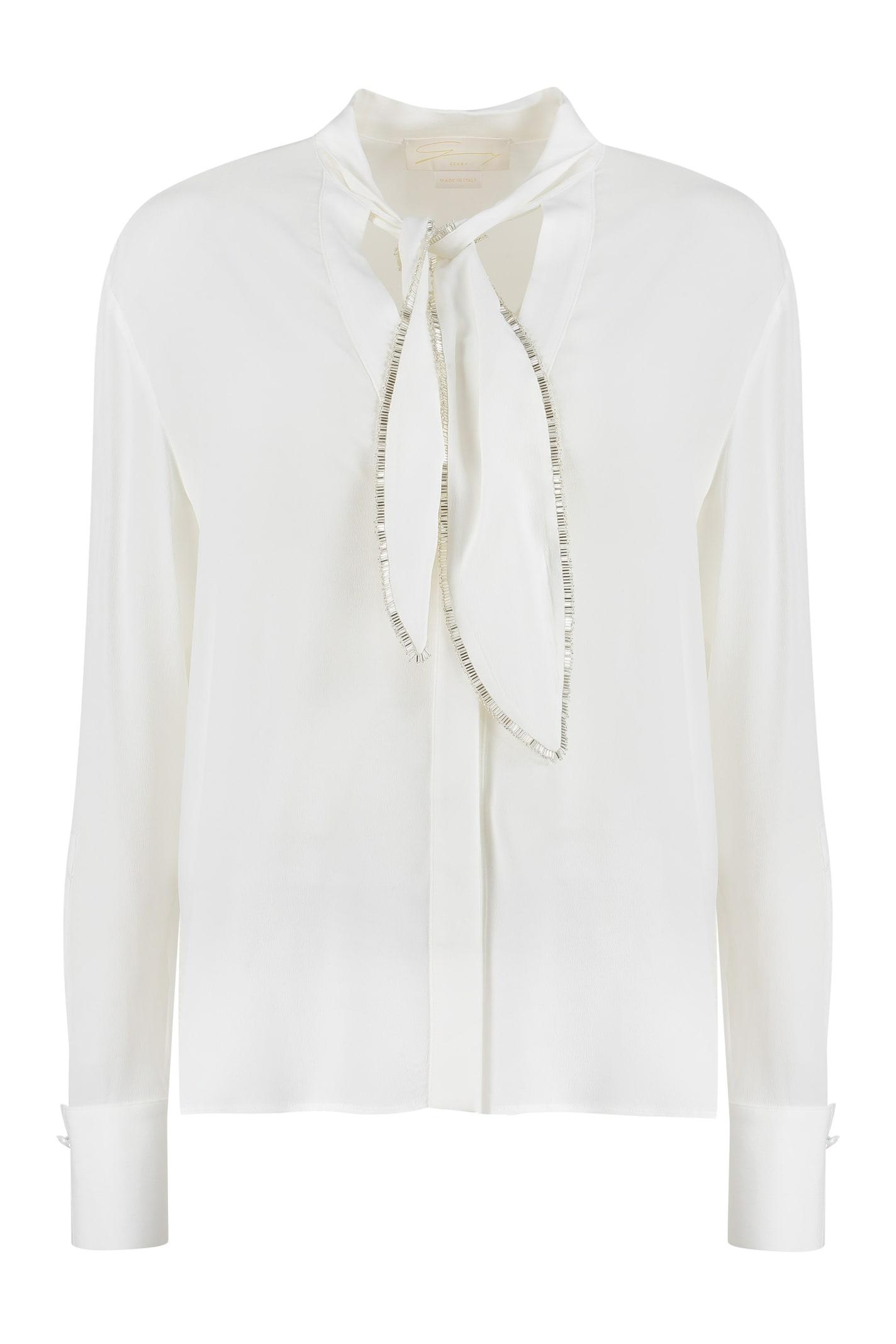 Genny Crêpe De Chine Shirt