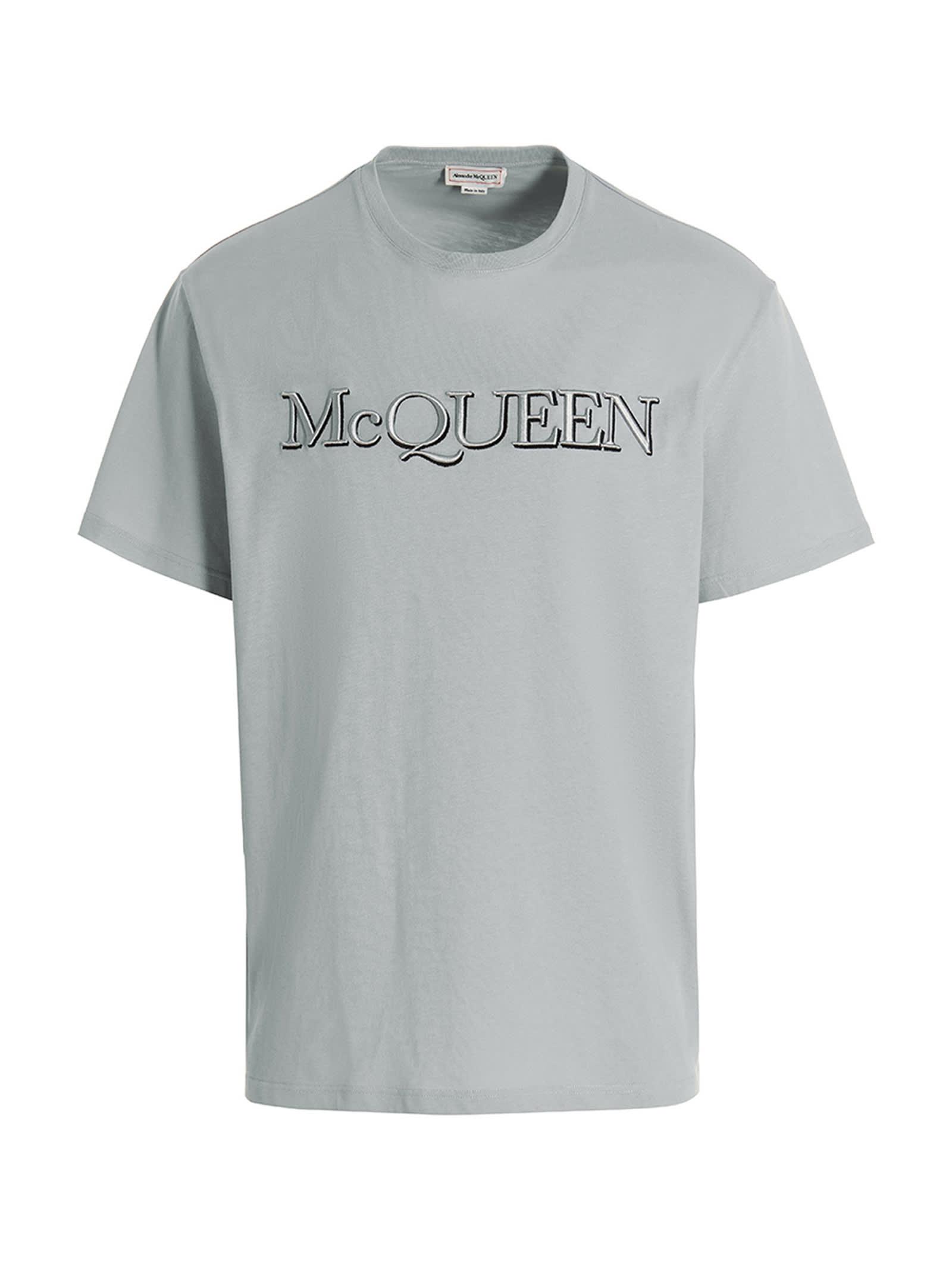 Alexander McQueen Logo Cotton T-Shirt