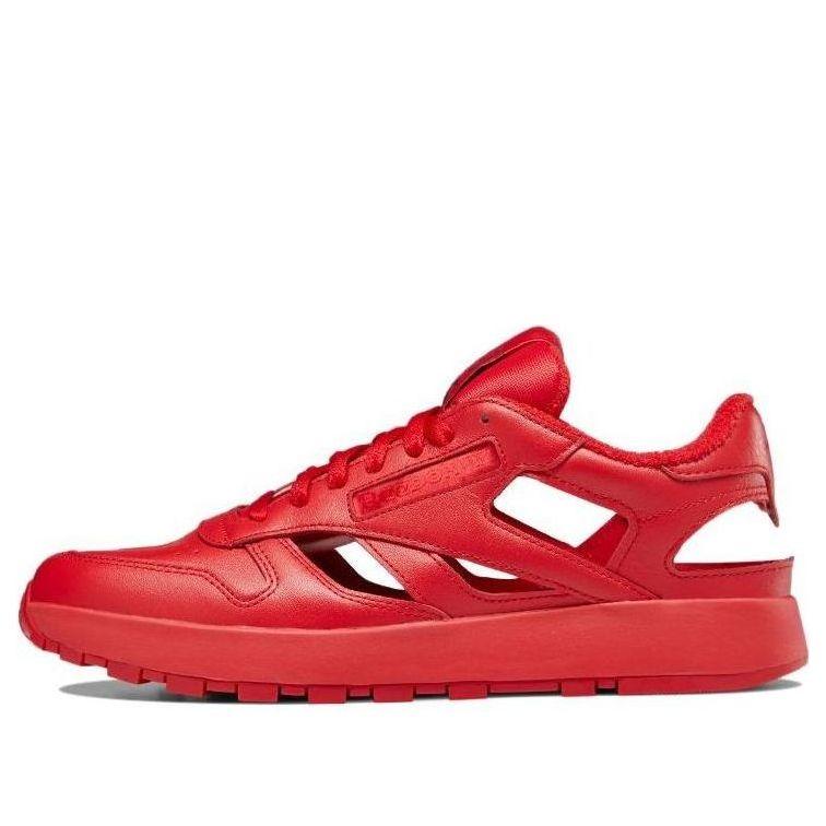 Reebok Classic Leather Tabi Decortique Low Maison Margiela Red