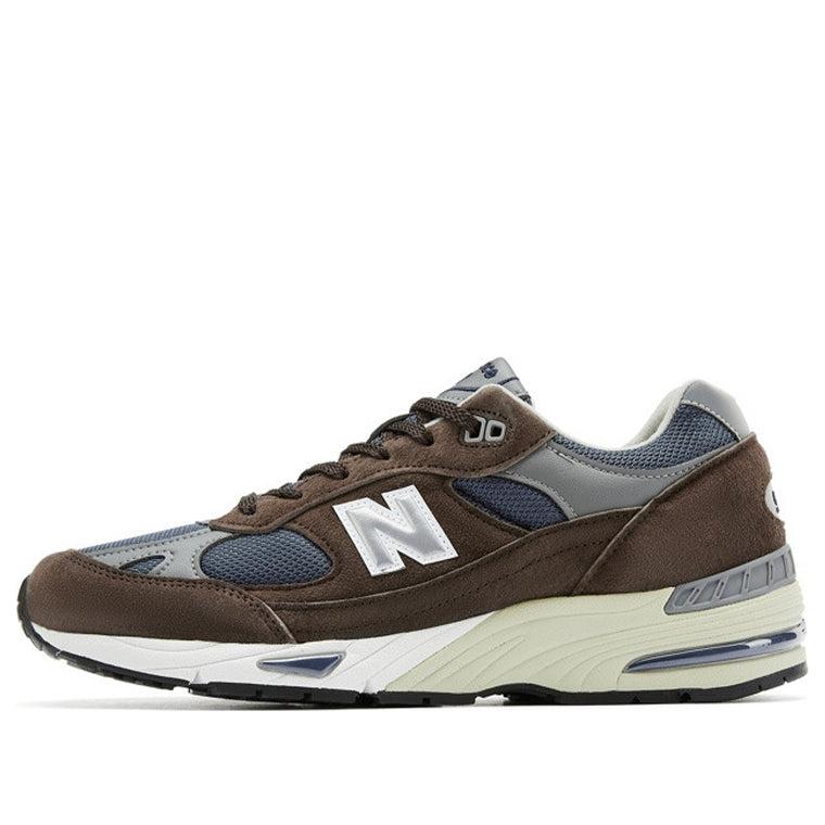 New Balance 991 Brown Navy Grey