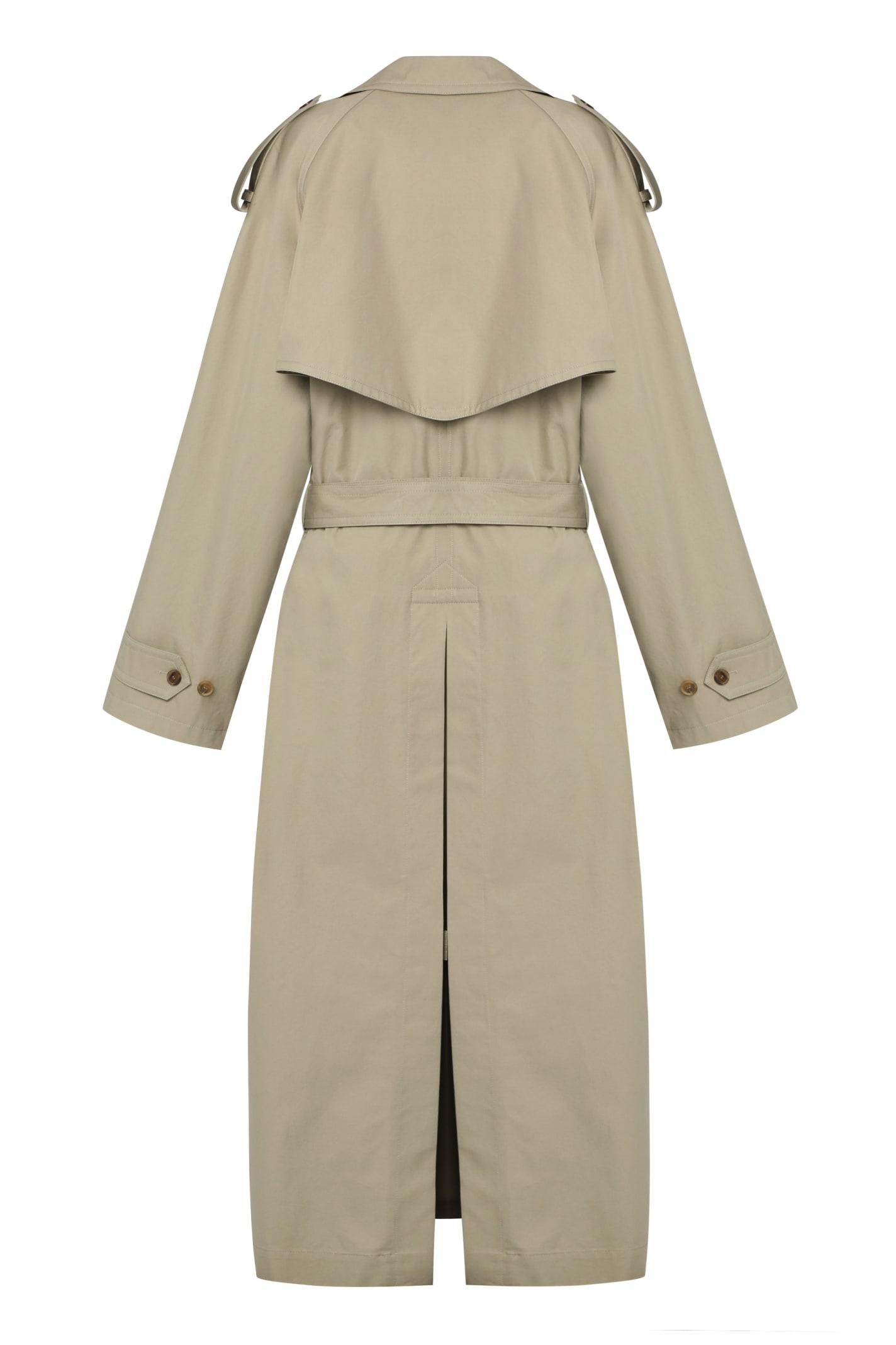 Balenciaga Women's Cotton Trench Coat