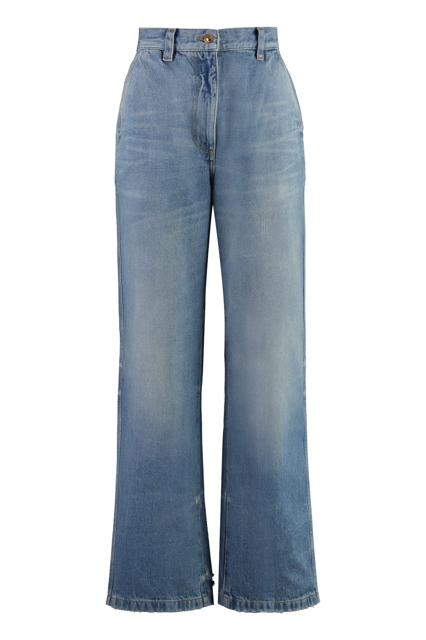 Palm Angels Women's Wide-Leg Jeans