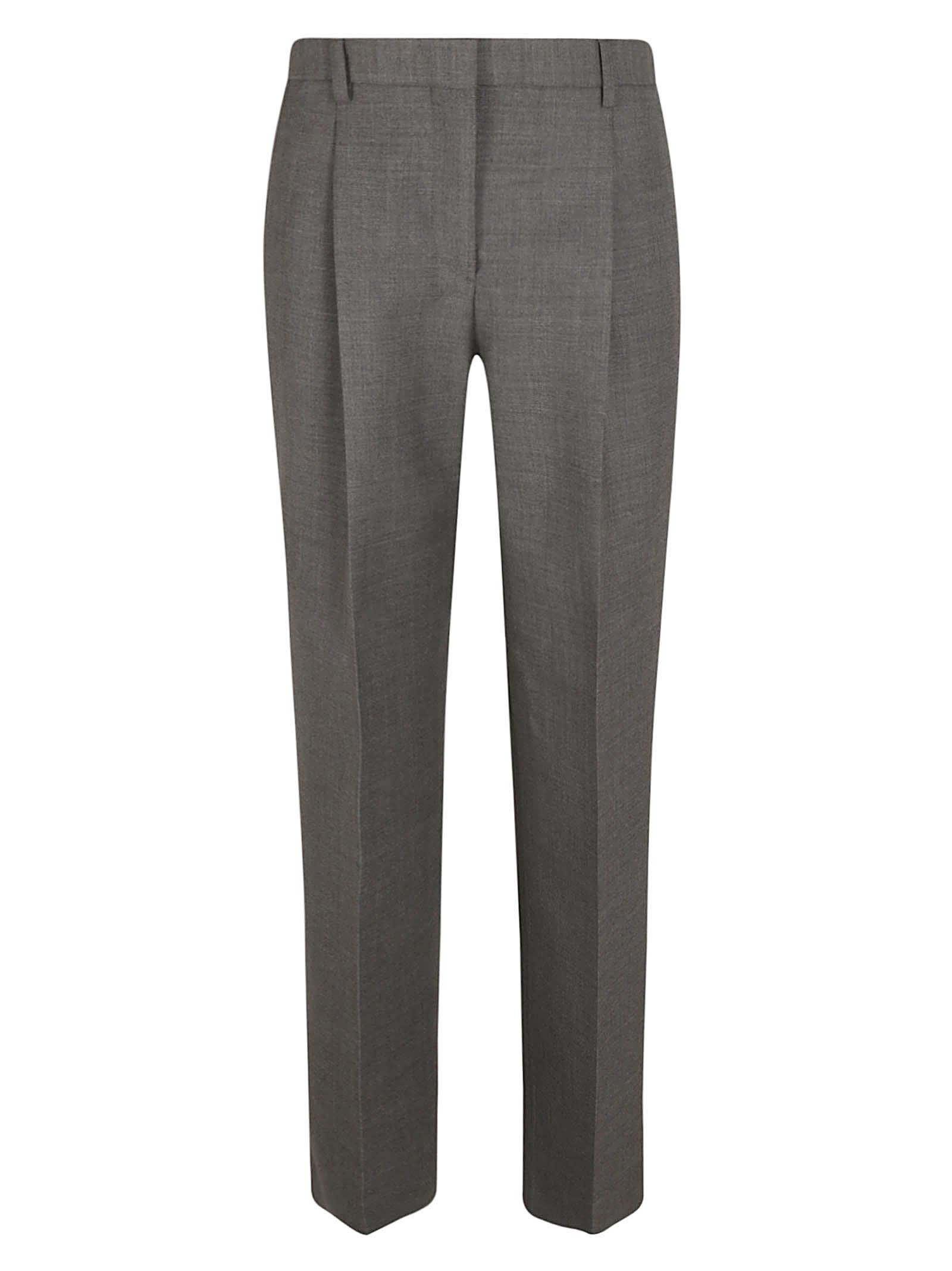 Burberry Wool Wide-Leg Pant
