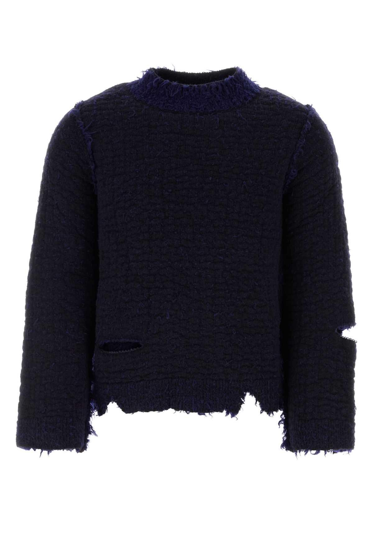 Namacheko Two-tone Wool Blend Sweater
