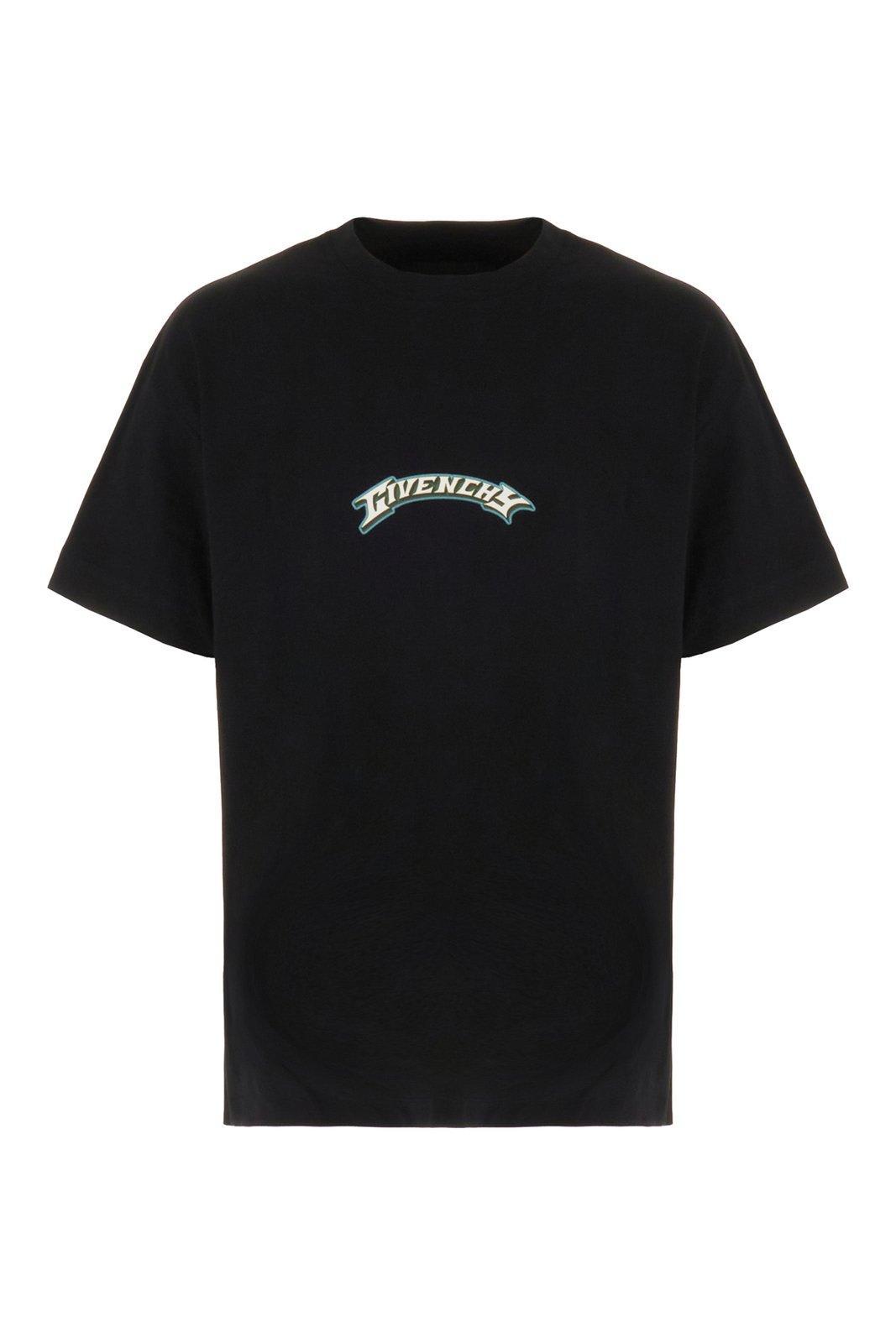 Givenchy Dragon Printed Crewneck T-shirt