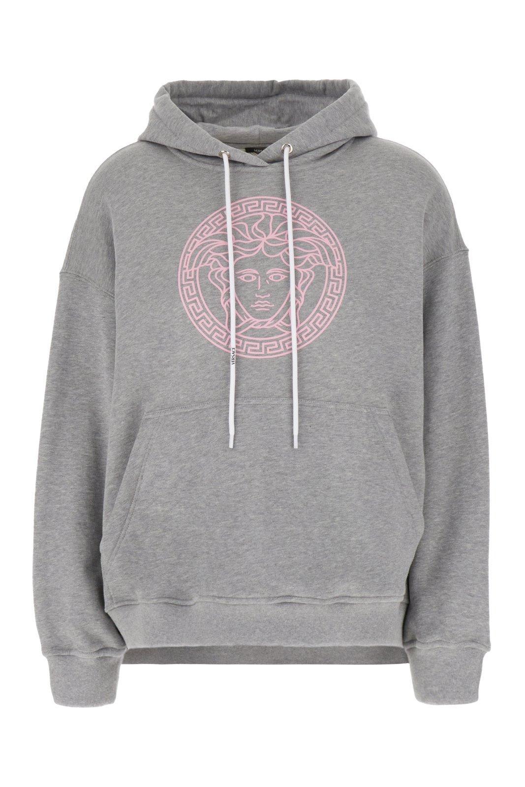 Versace Grey Cotton Sweatshirt