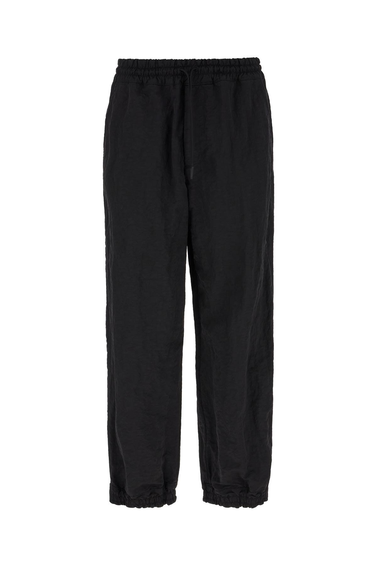 Burberry Black Nylon Joggers
