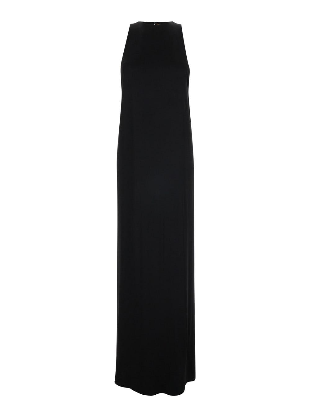 Saint Laurent Crepe Satin Dress