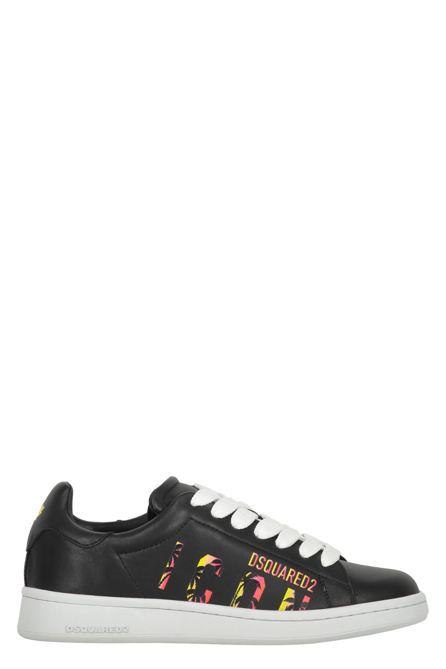 Dsquared2 Leather Low-top Sneakers
