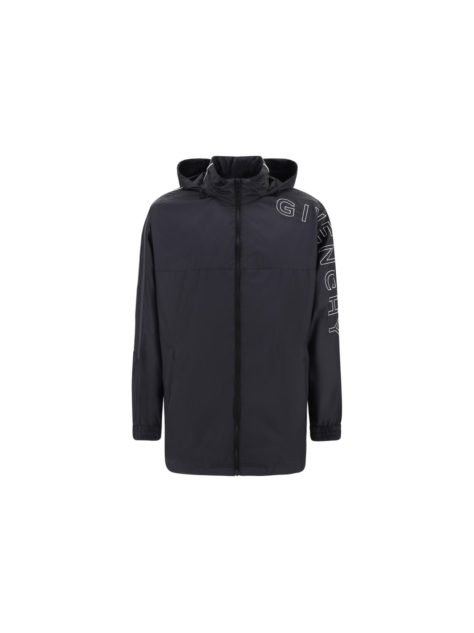 Givenchy Embroidered Logo Windbreaker