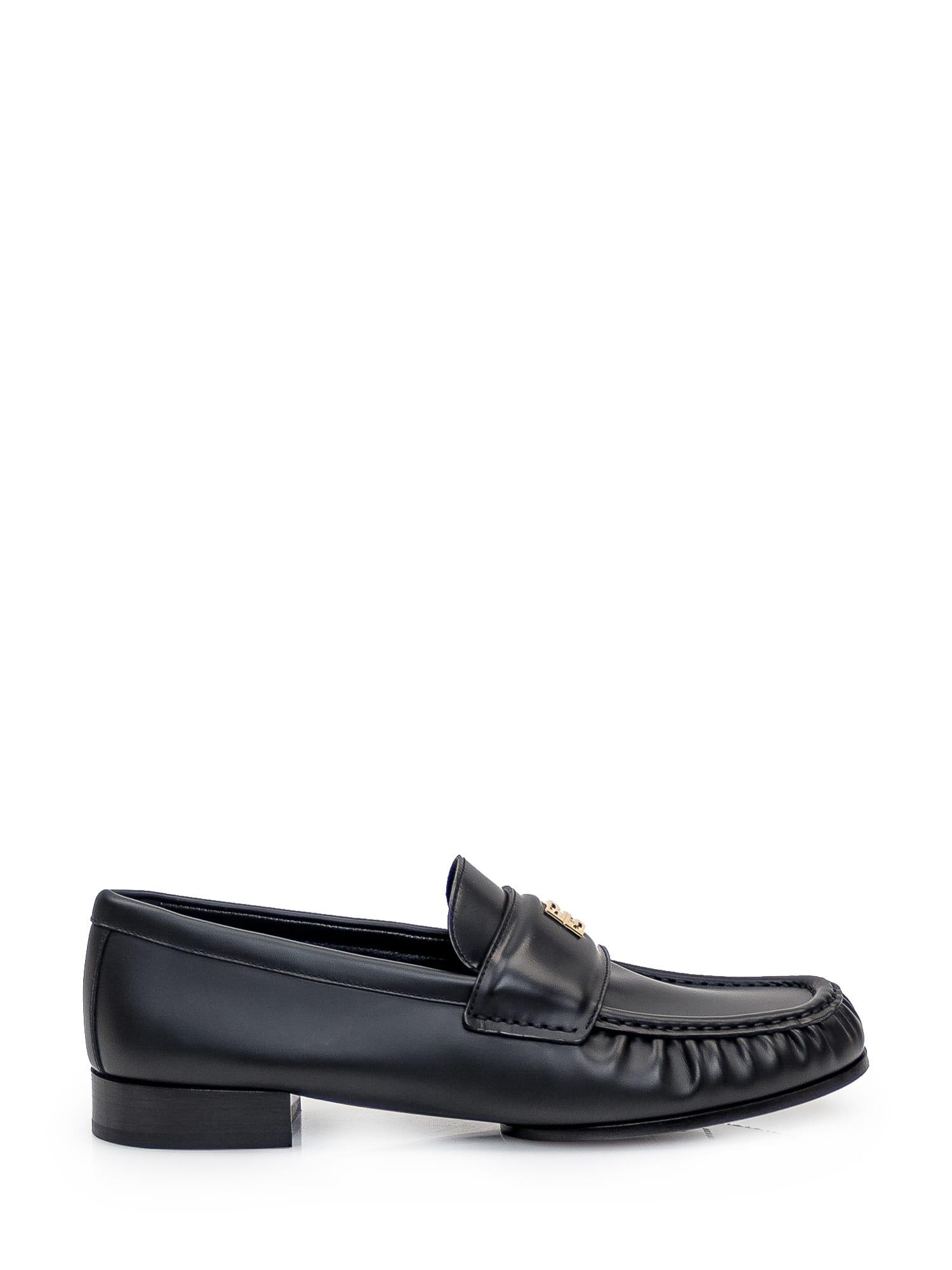 Givenchy Women's 4G Leather Loafers in Black