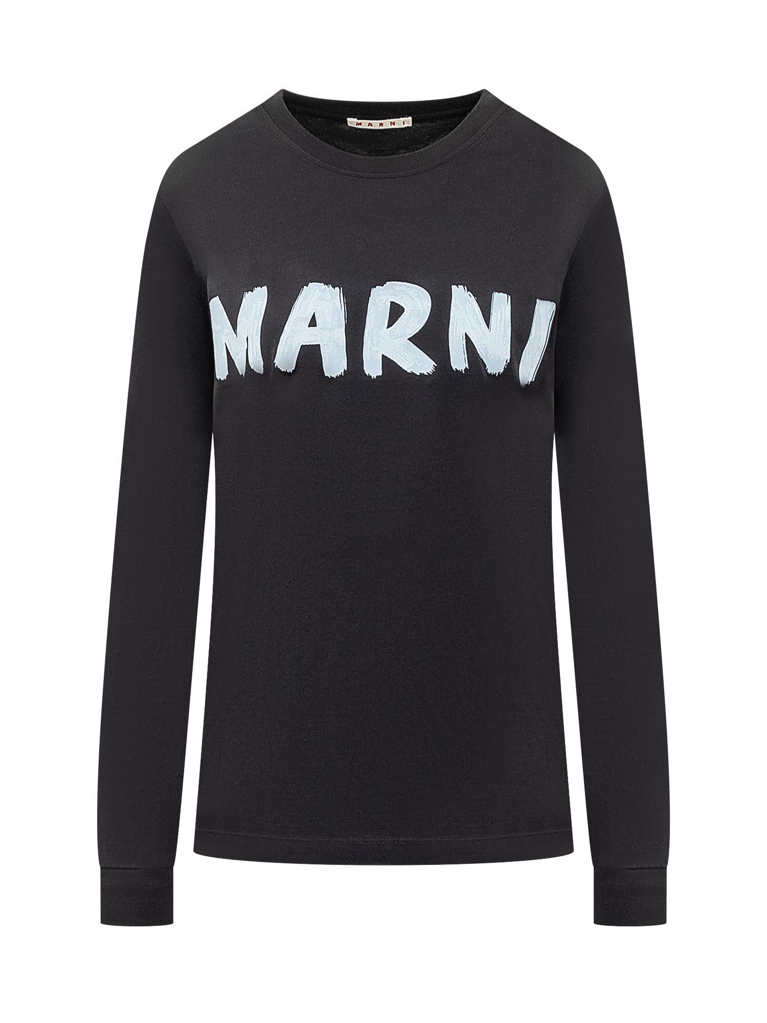 Marni Logo Print T-shirt