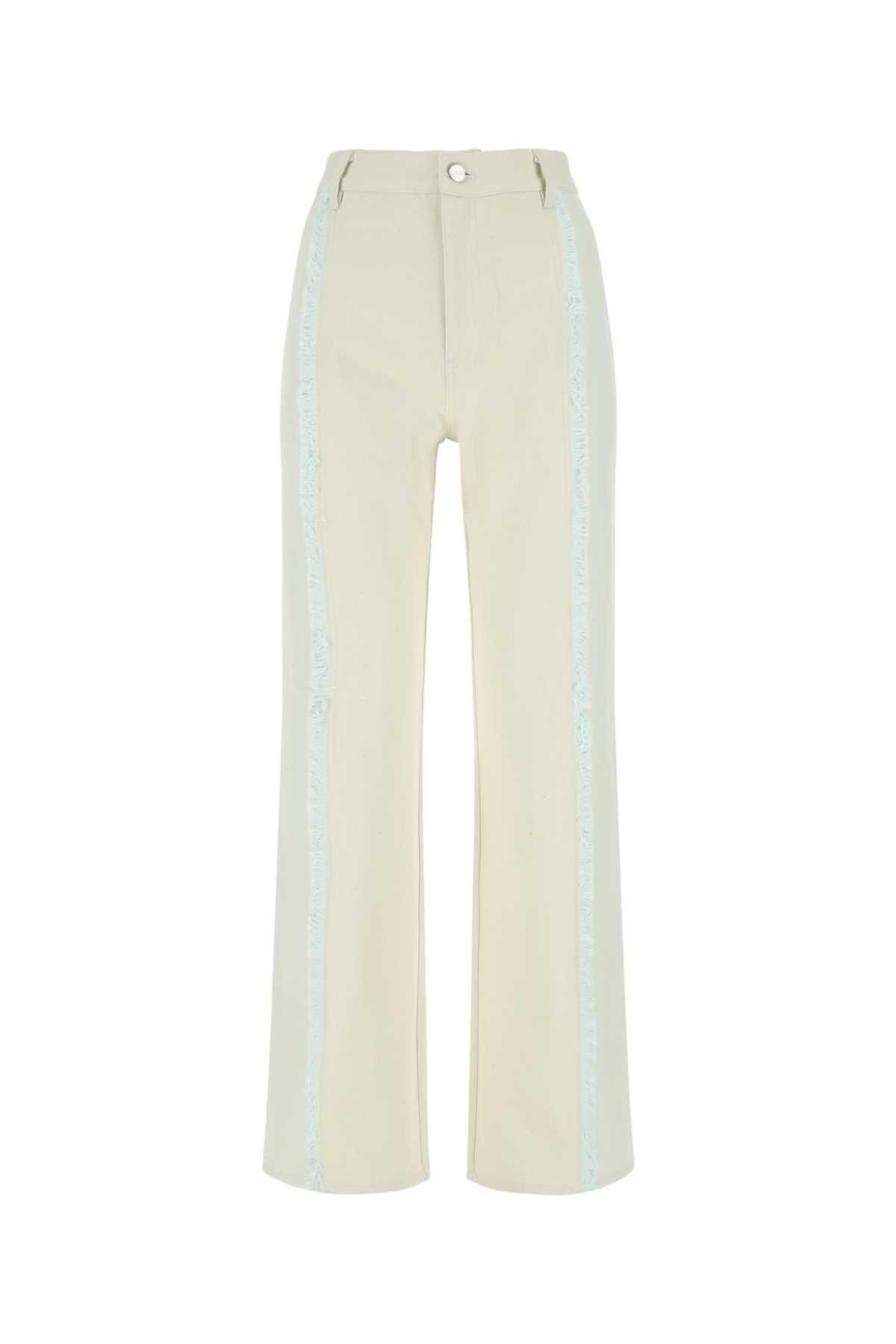 DION LEE Two-tone Denim Jeans