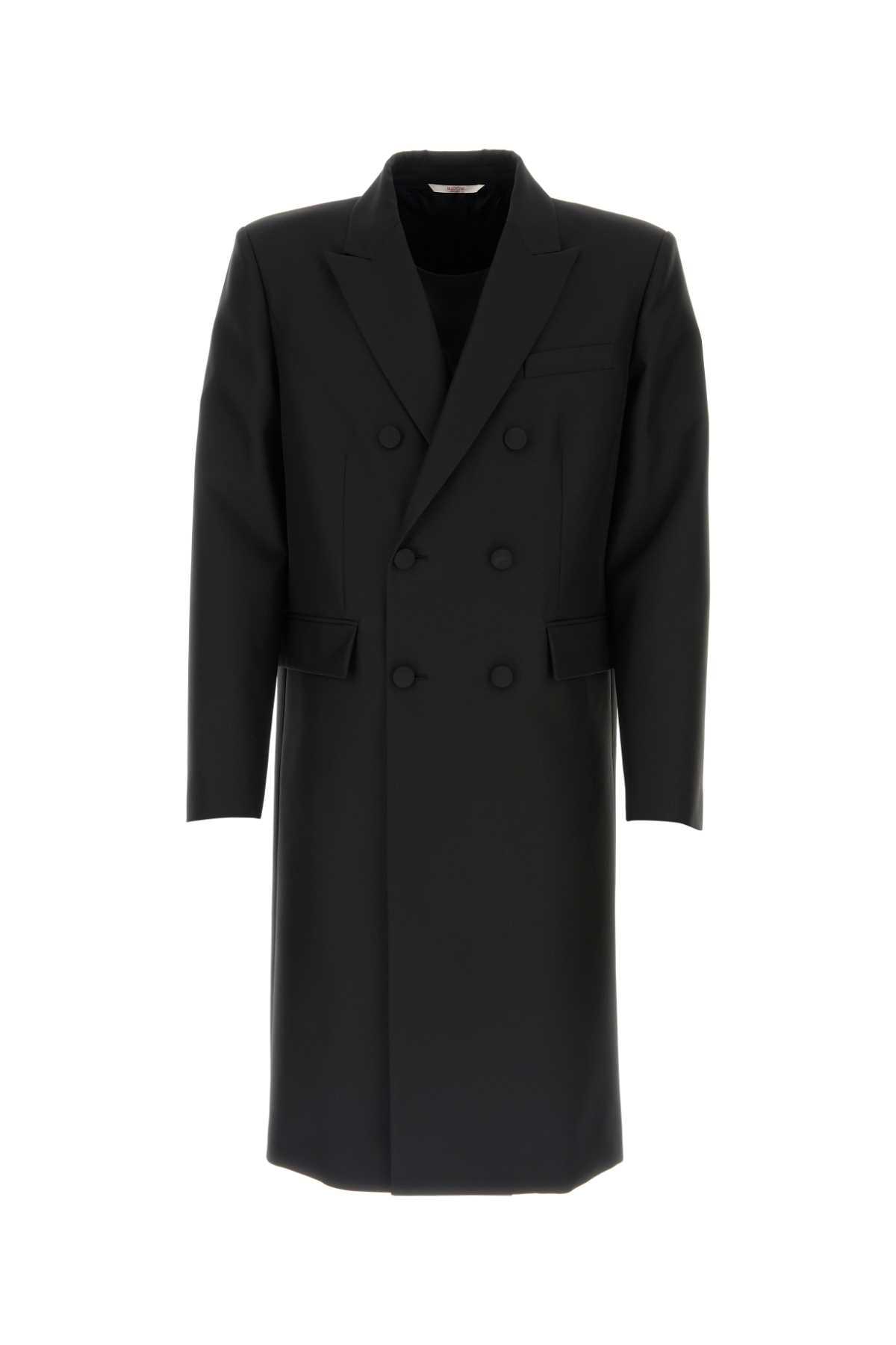 Valentino Garavani Black Tech Nylon Coat