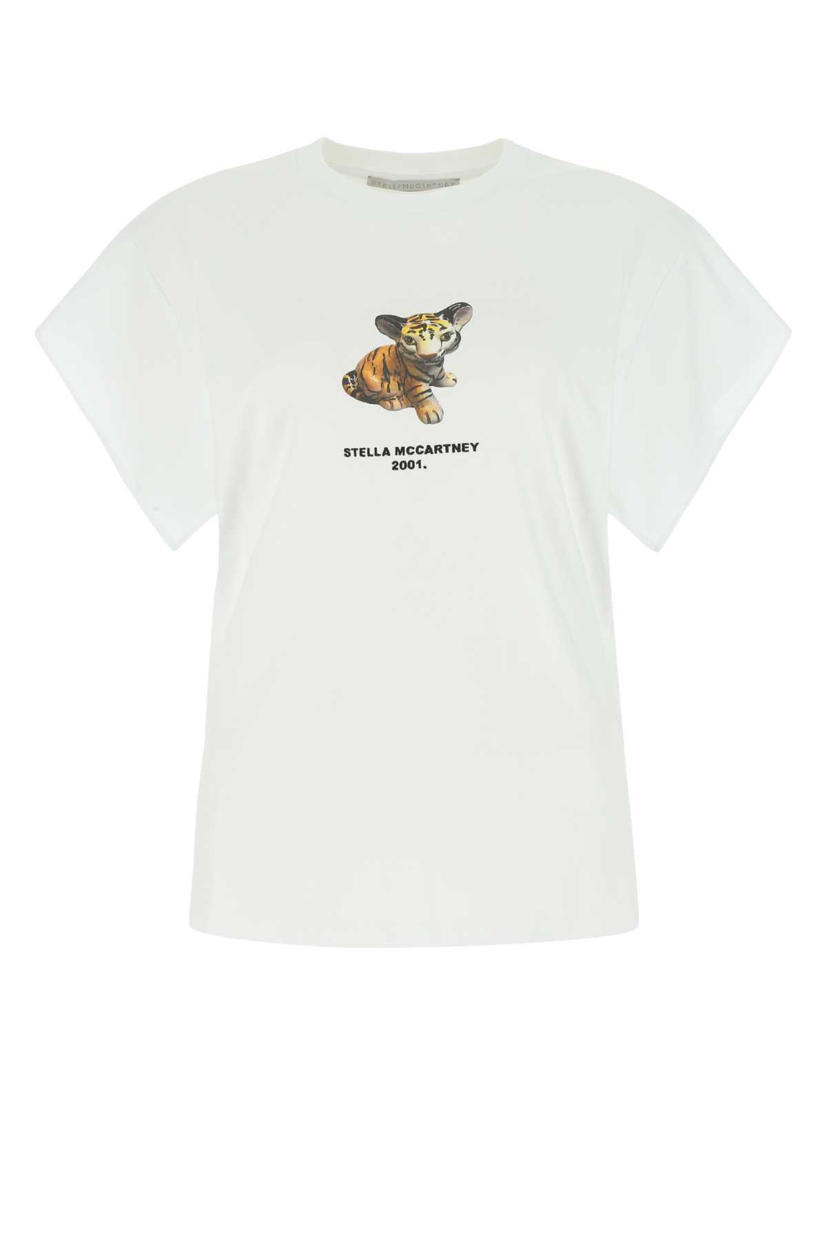 Stella Mccartney White Cotton T-shirt