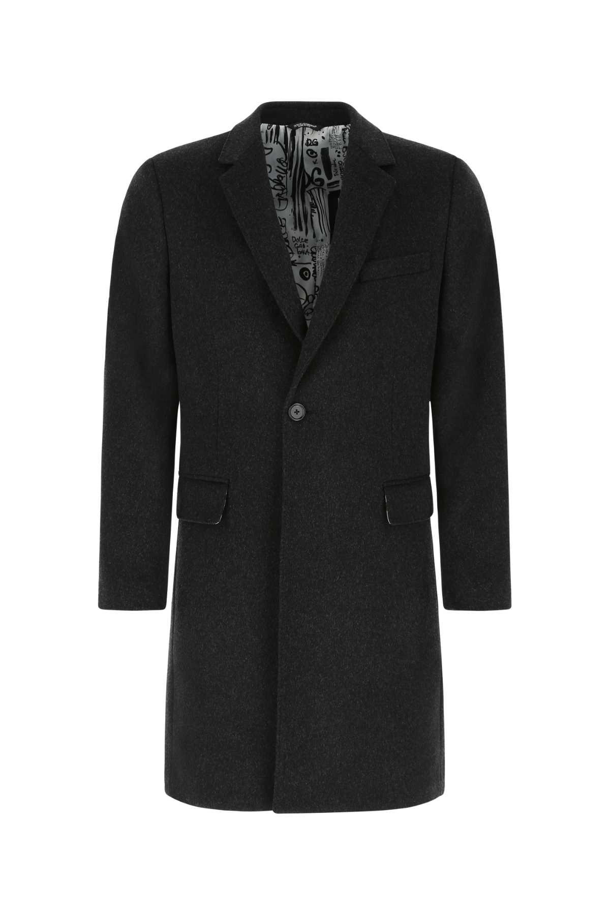 Dolce & Gabbana Wool Blend Coat