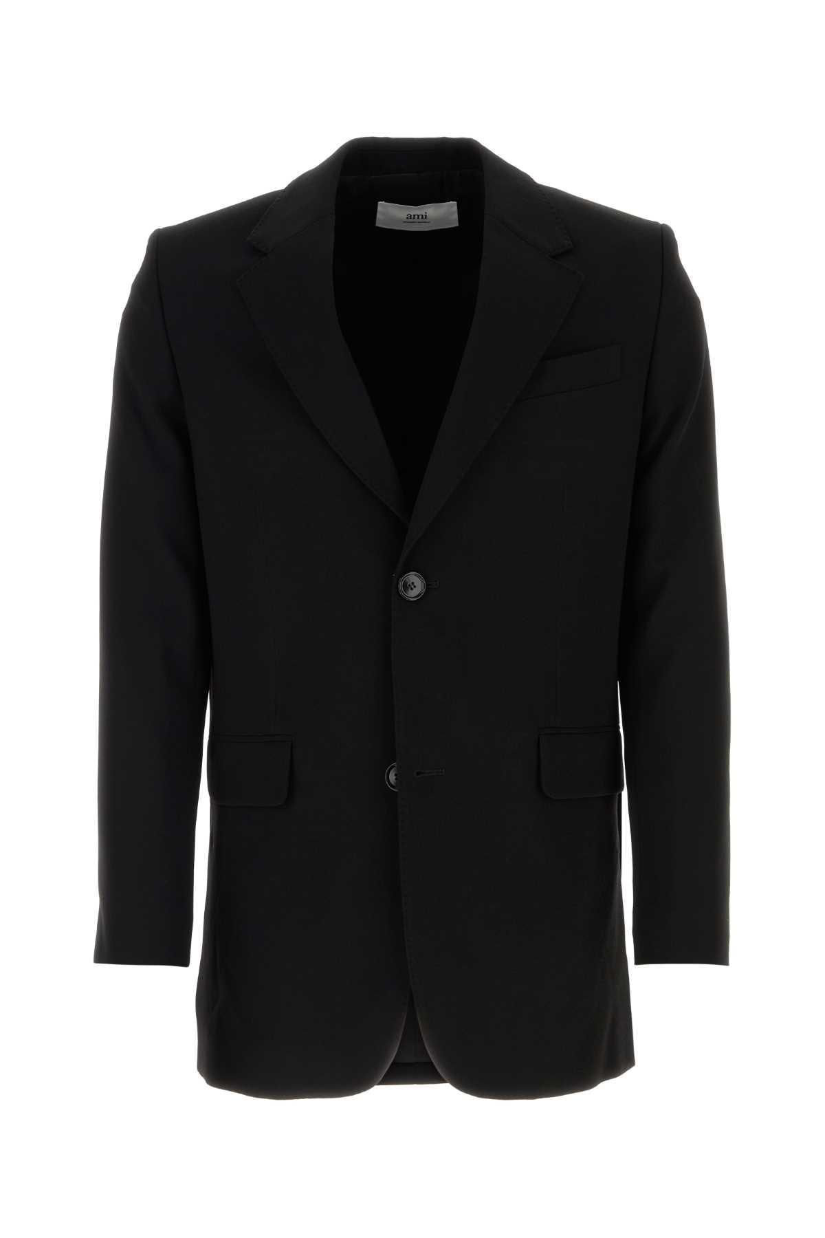 Ami Alexandre Mattiussi Black Wool Blazer