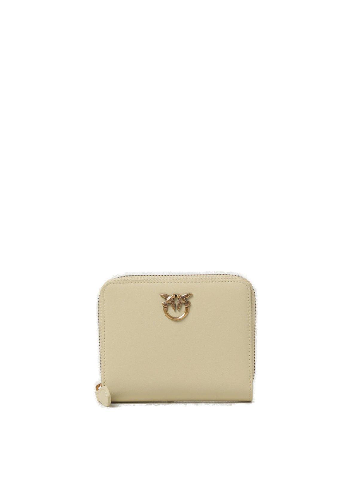 PINKO Logo Plaque Zip-around Wallet