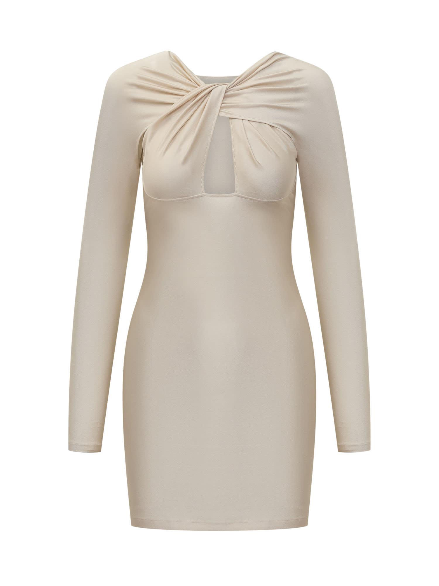 Coperni Women's Twisted Cut-Out Mini Dress