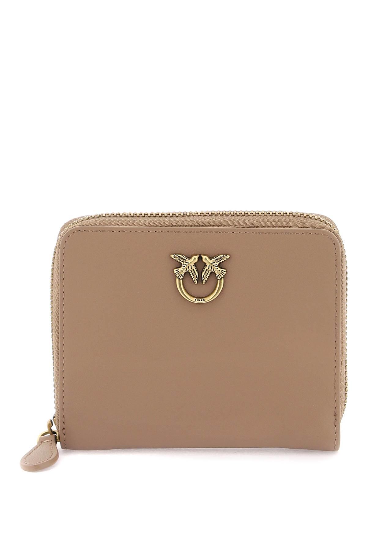 Pinko Leather Zip-around Wallet