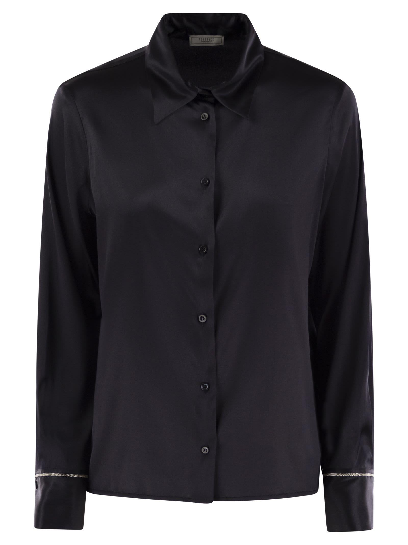 Peserico Silk Crepe Shirt