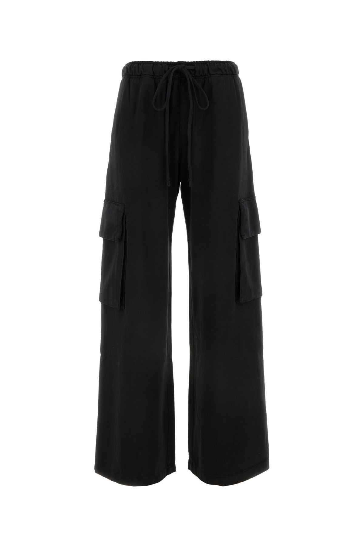 Palm Angels Black Cotton Joggers