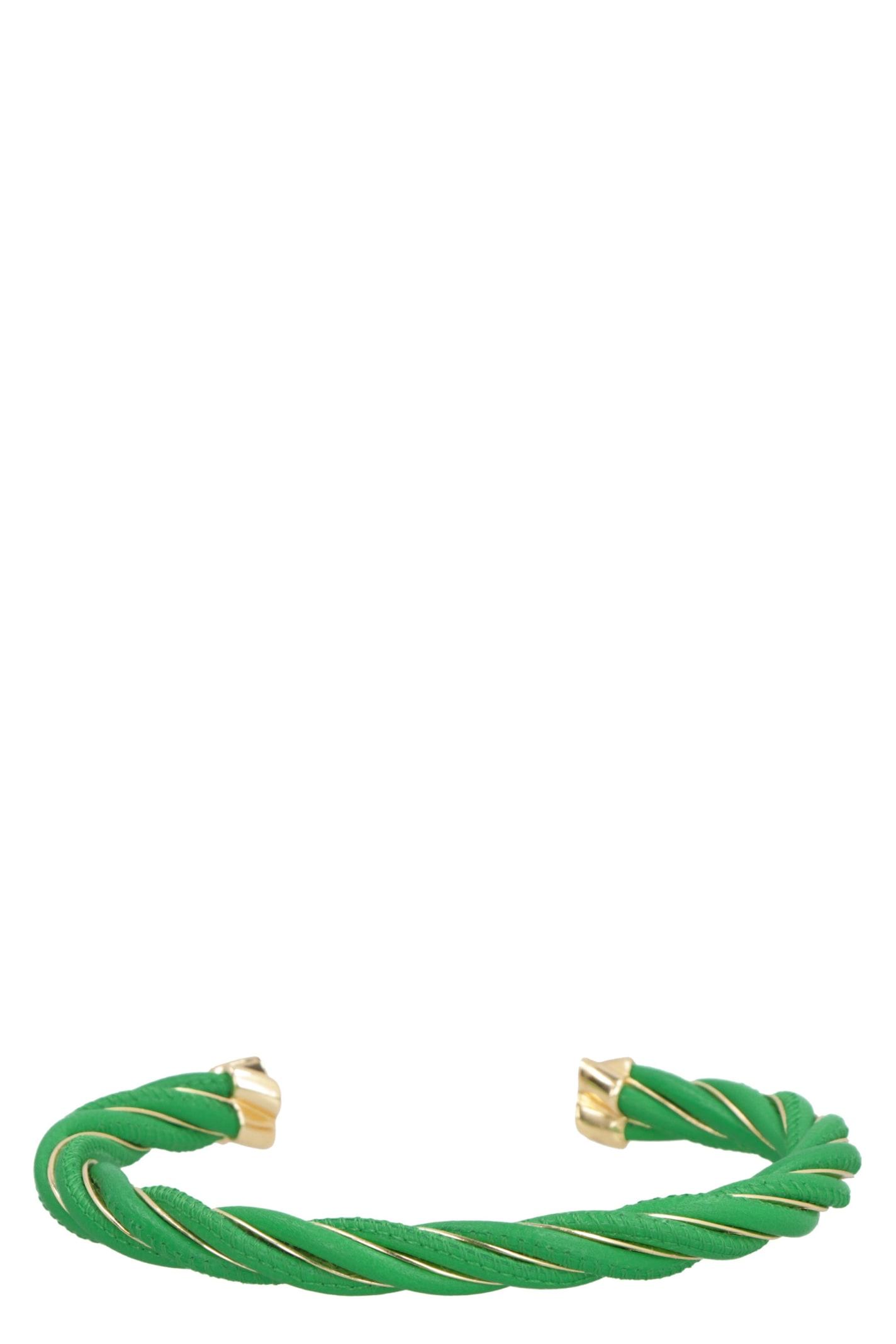 Bottega Veneta Twist Cuff Bracelet
