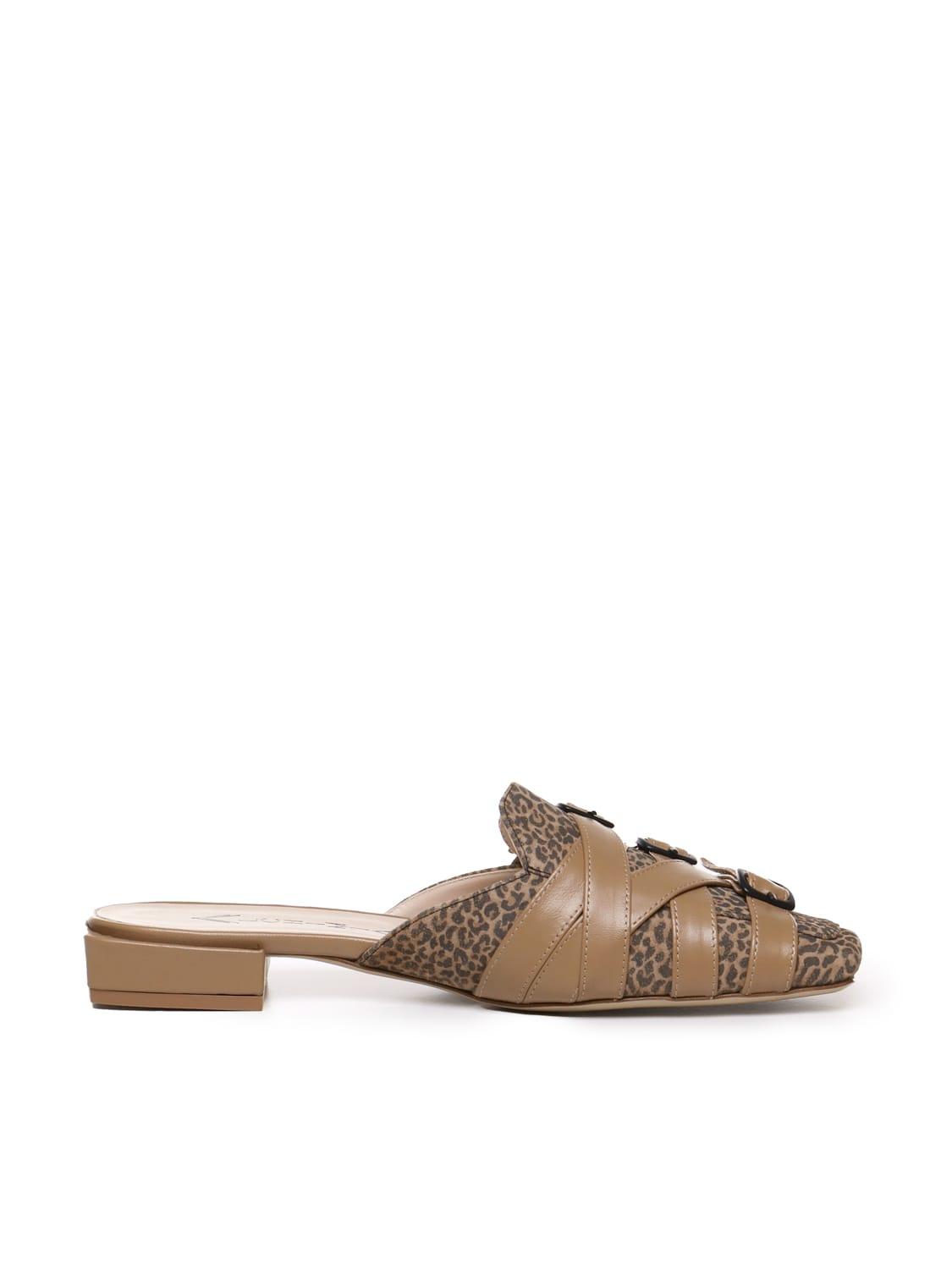 Alchimia Nappa Leather Sabot