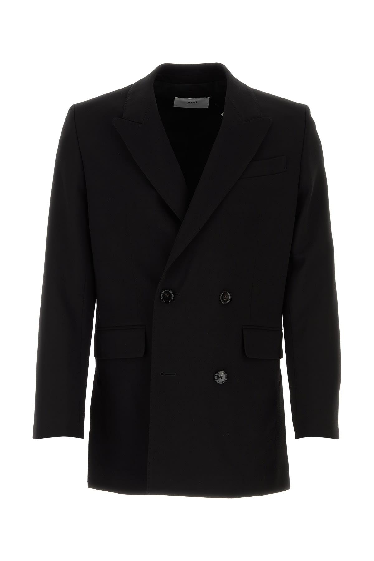 Ami Alexandre Mattiussi Black Wool Blazer