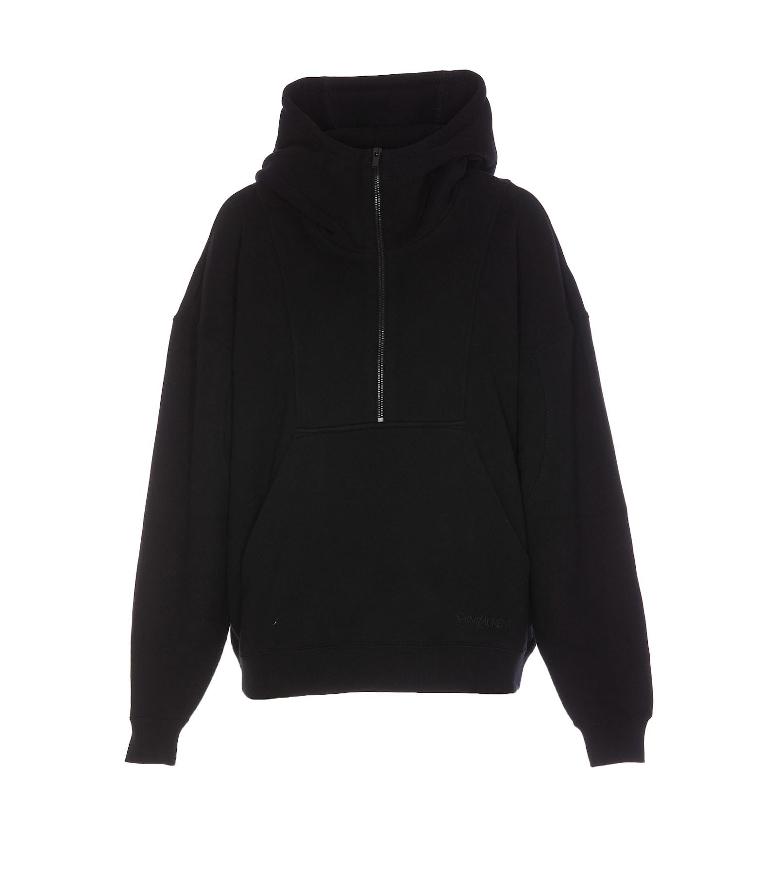 Saint Laurent Women's Hoodie in Black