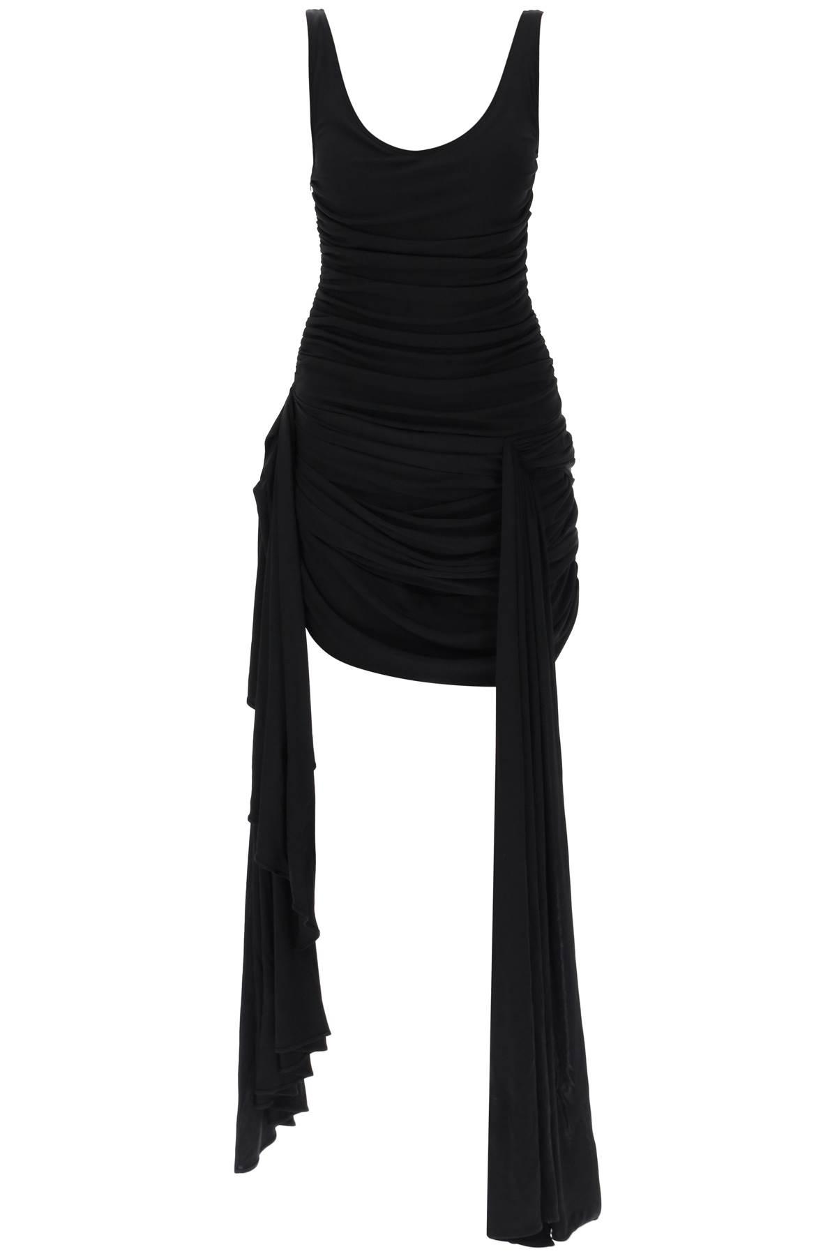 Mugler Draped Mini Dress