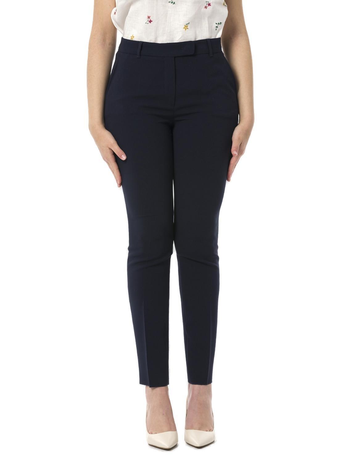 Max Mara Studio High Waist Straight Leg Pants
