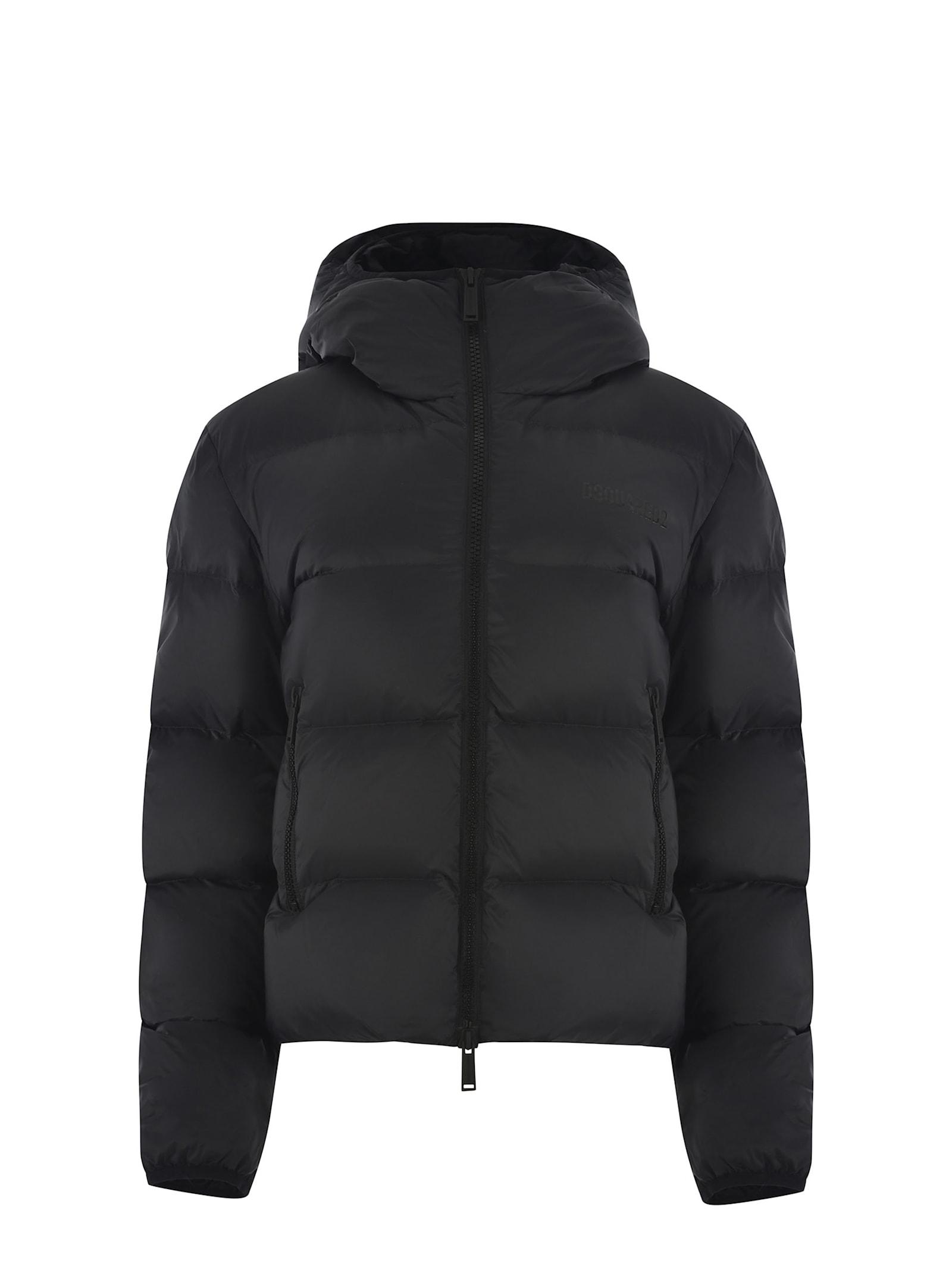 Dsquared2 Women's Nylon Down Jacket in Black