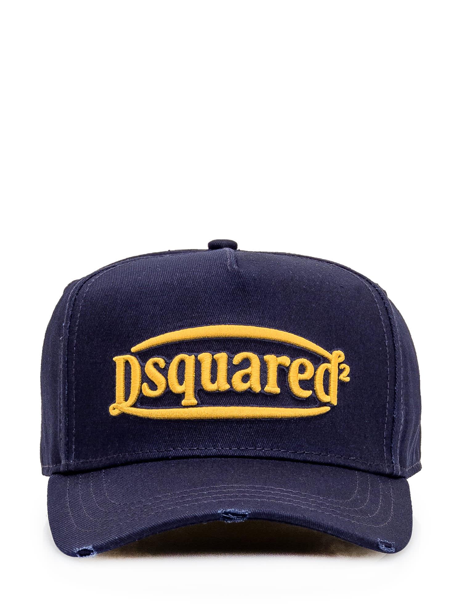 Dsquared2 Logo Embroidered Baseball Cap