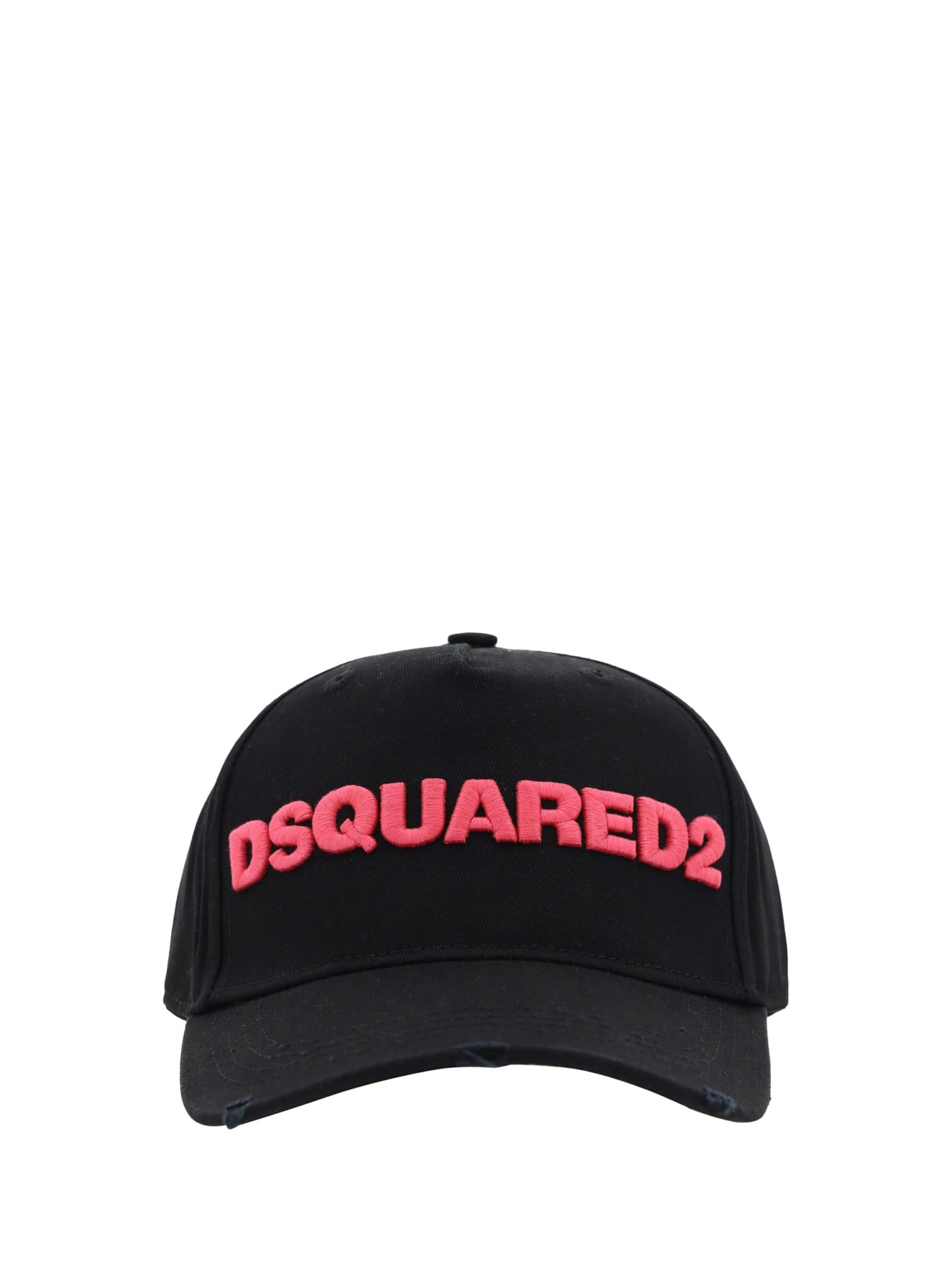 Dsquared2 Logo Embroidered Baseball Cap