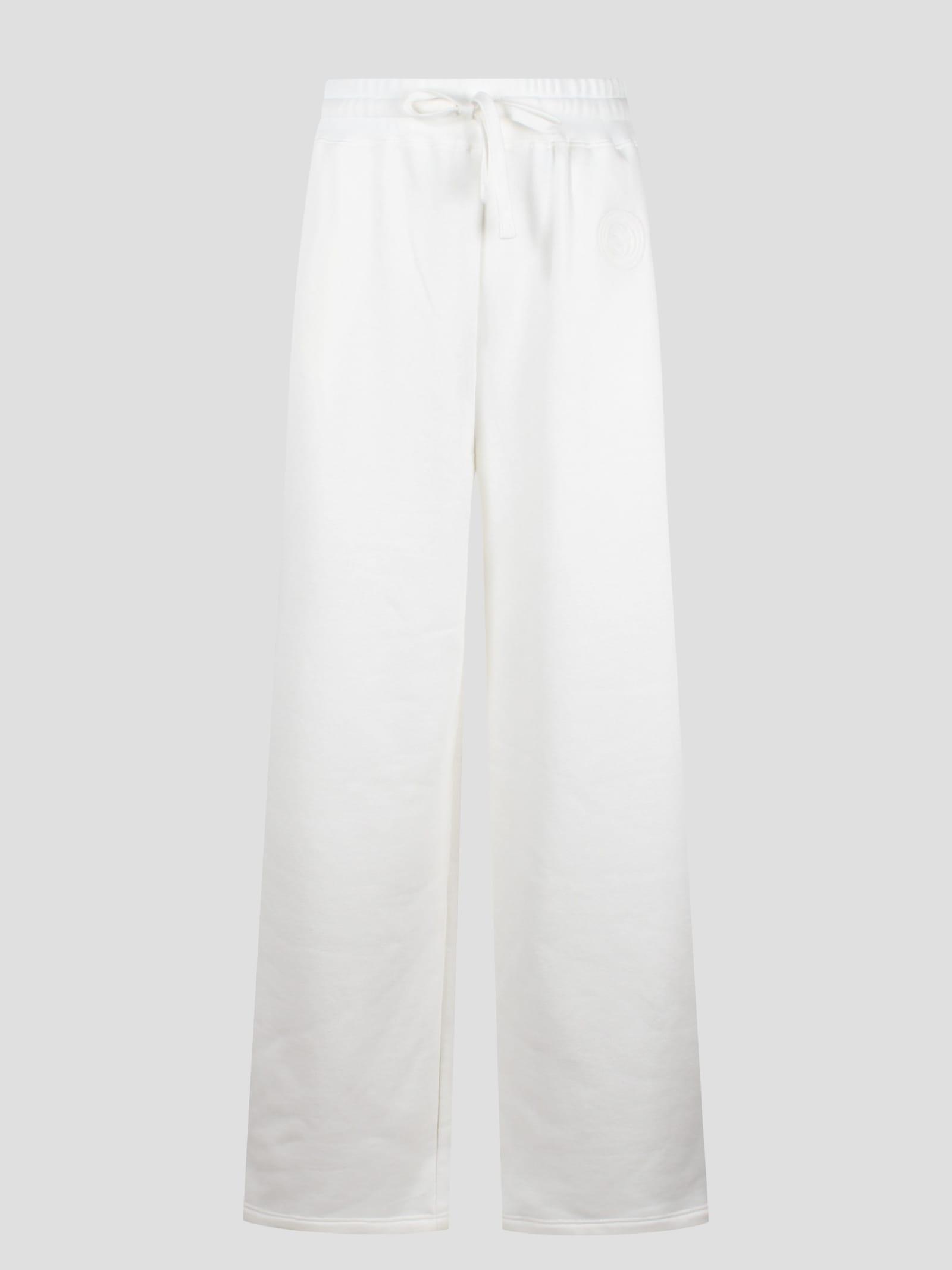 Gucci Embroidered Cotton Jersey Trousers