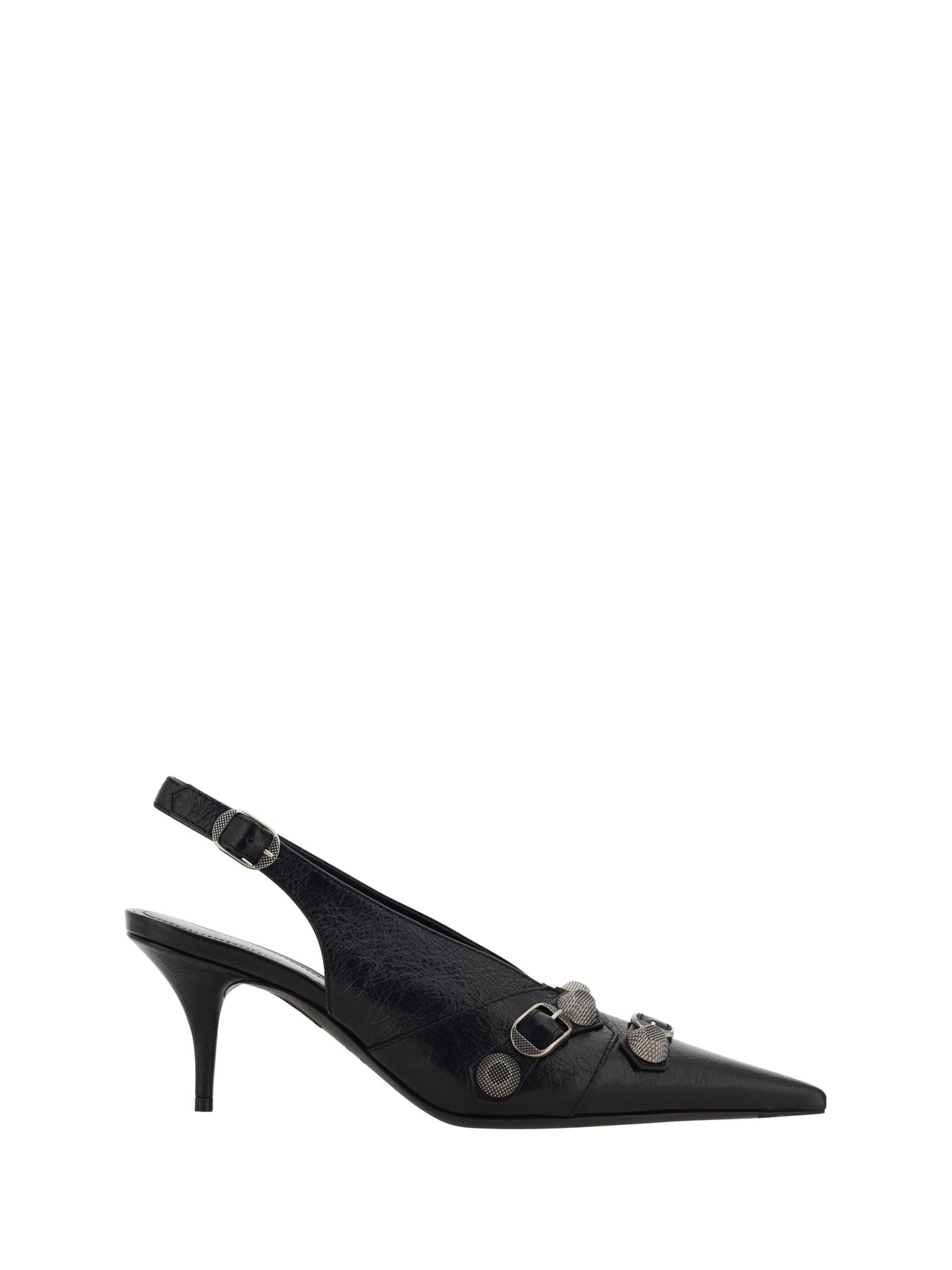 Balenciaga Cagole Slingback Pumps