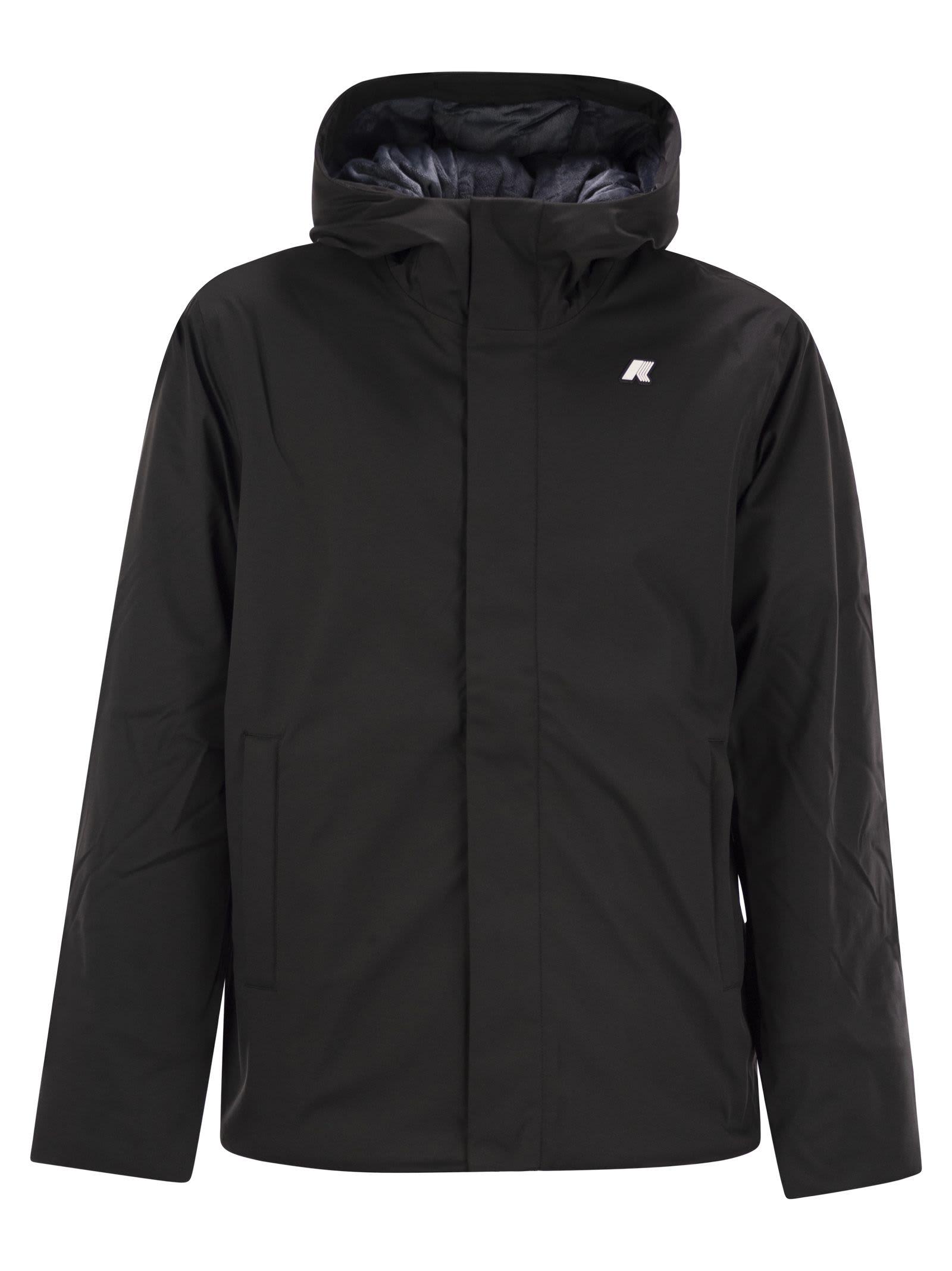 K-WAY Hooded Padded Jacket