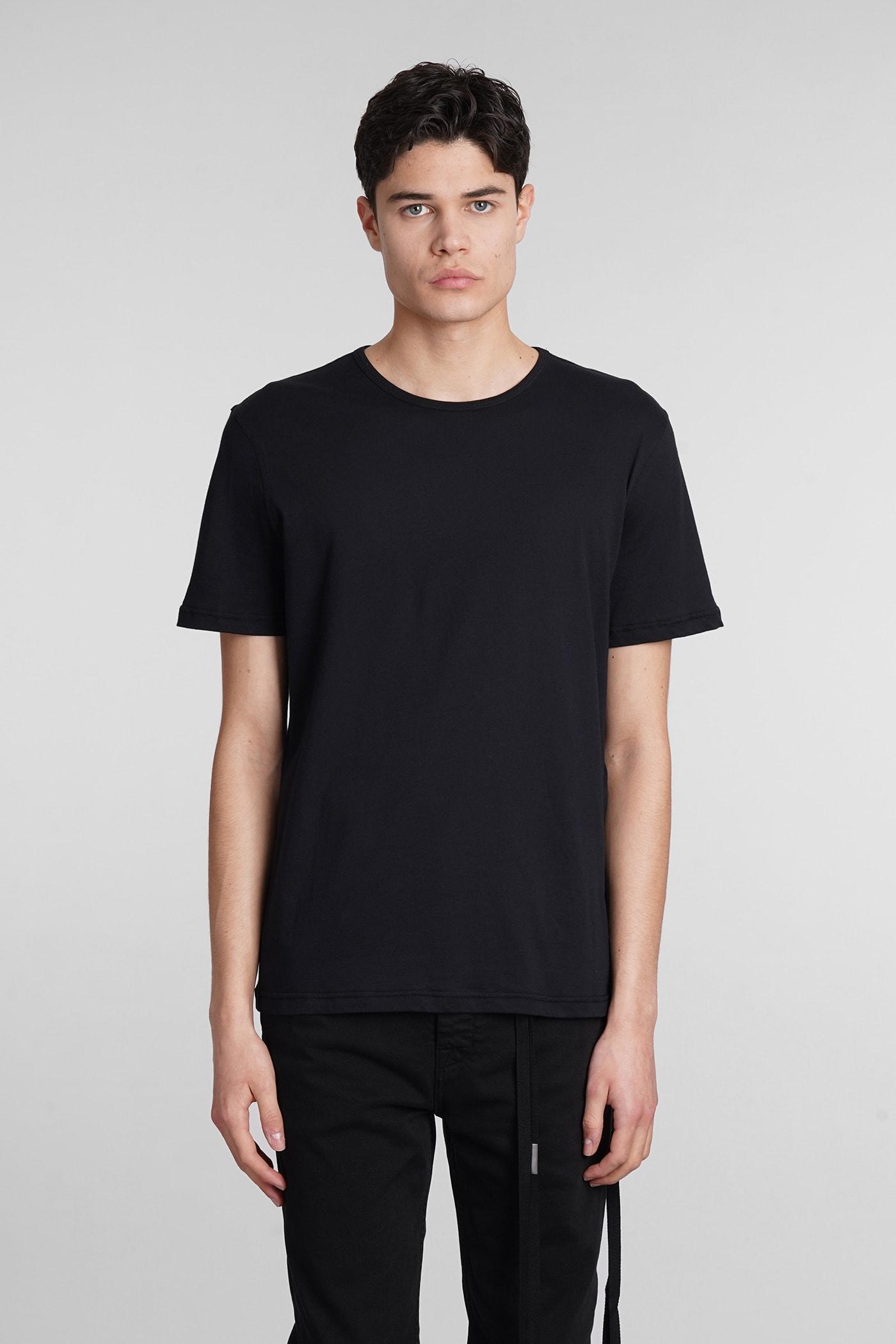 Ann Demeulemeester T-shirt in Black Cotton