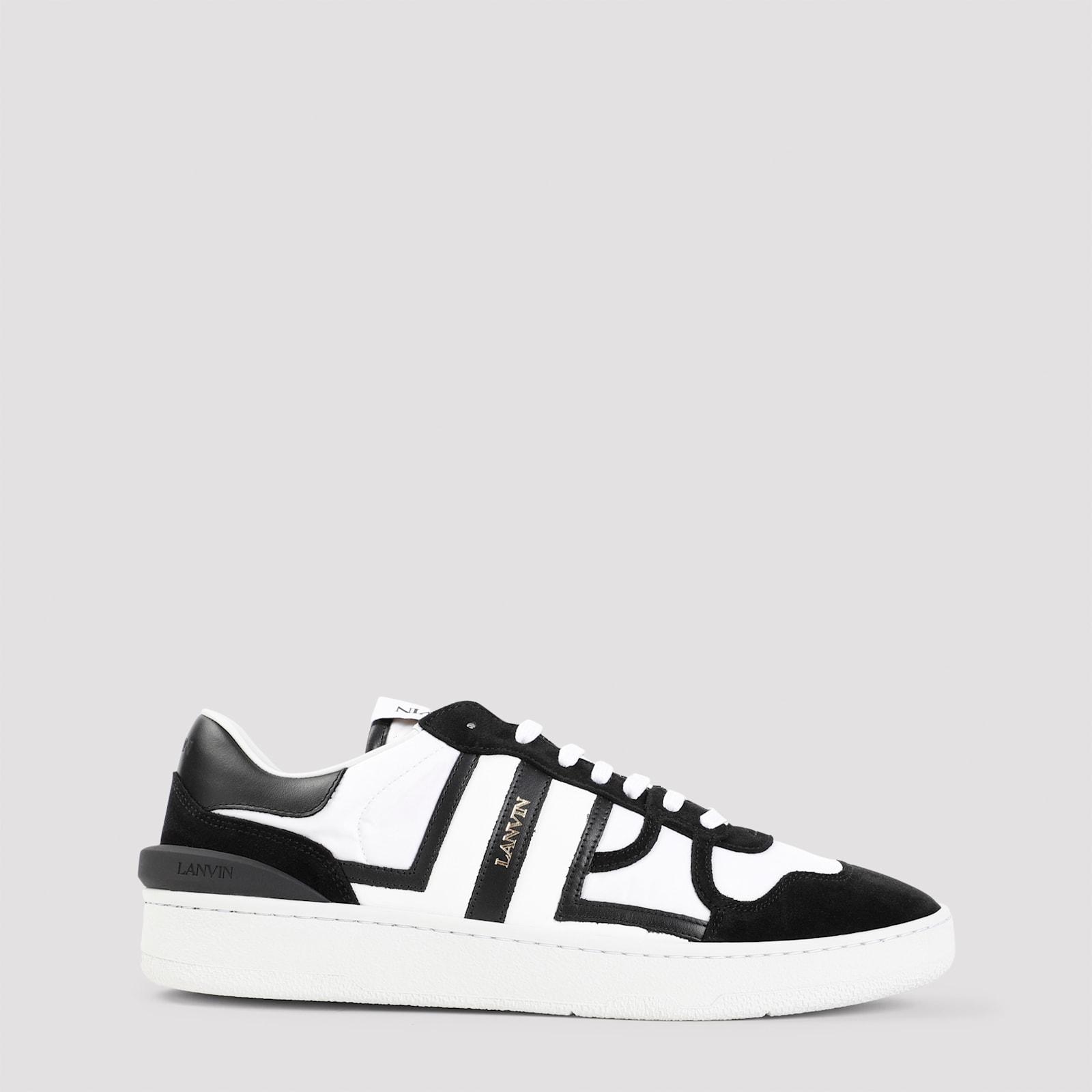 Lanvin Logo Printed Lace-up Sneakers