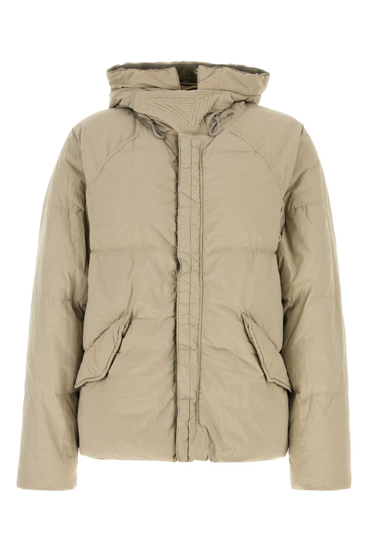 Ten C Sand Nylon Artico Down Jacket