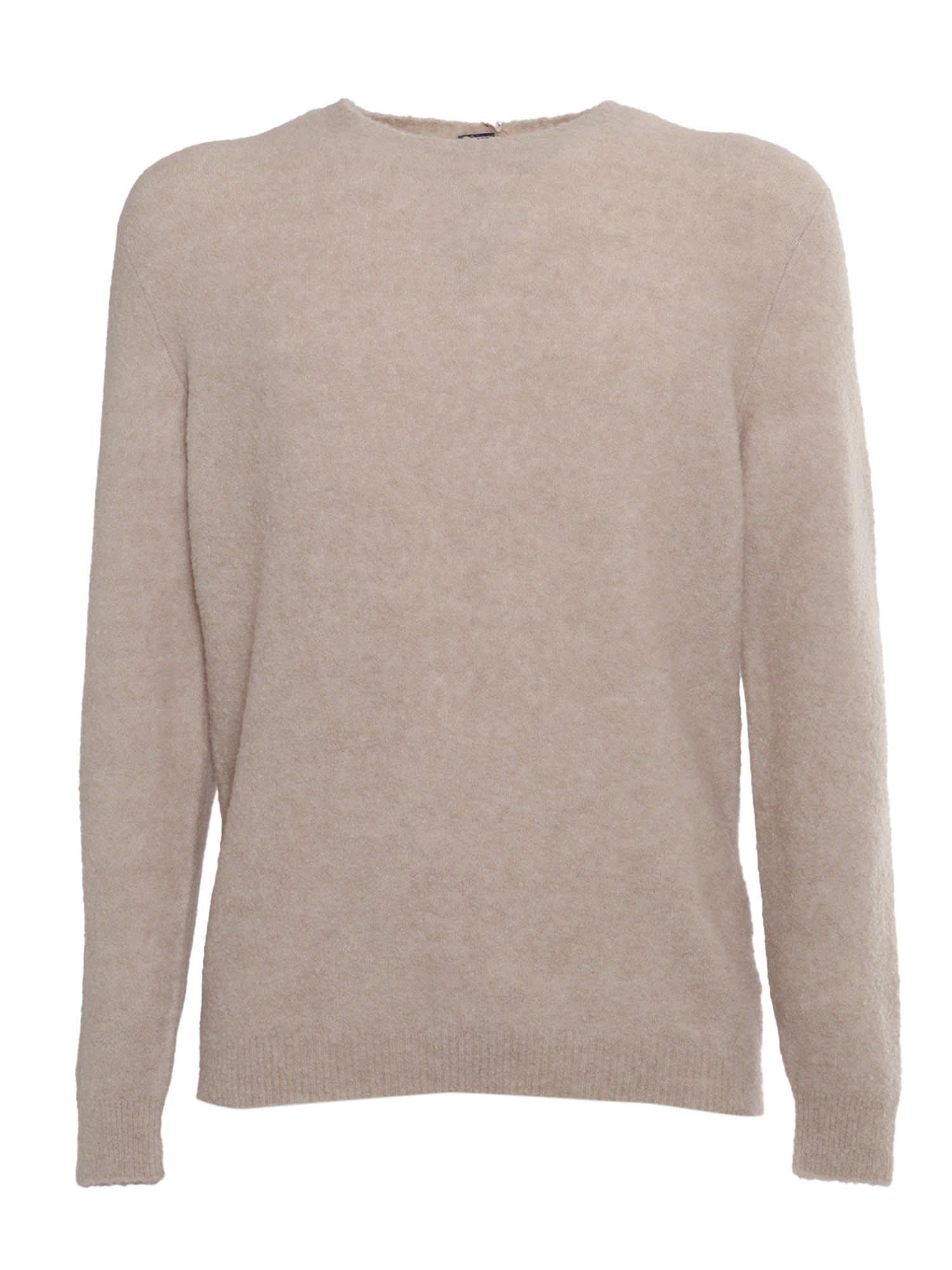 Fedeli Crew-neck Knitted Sweater for Men