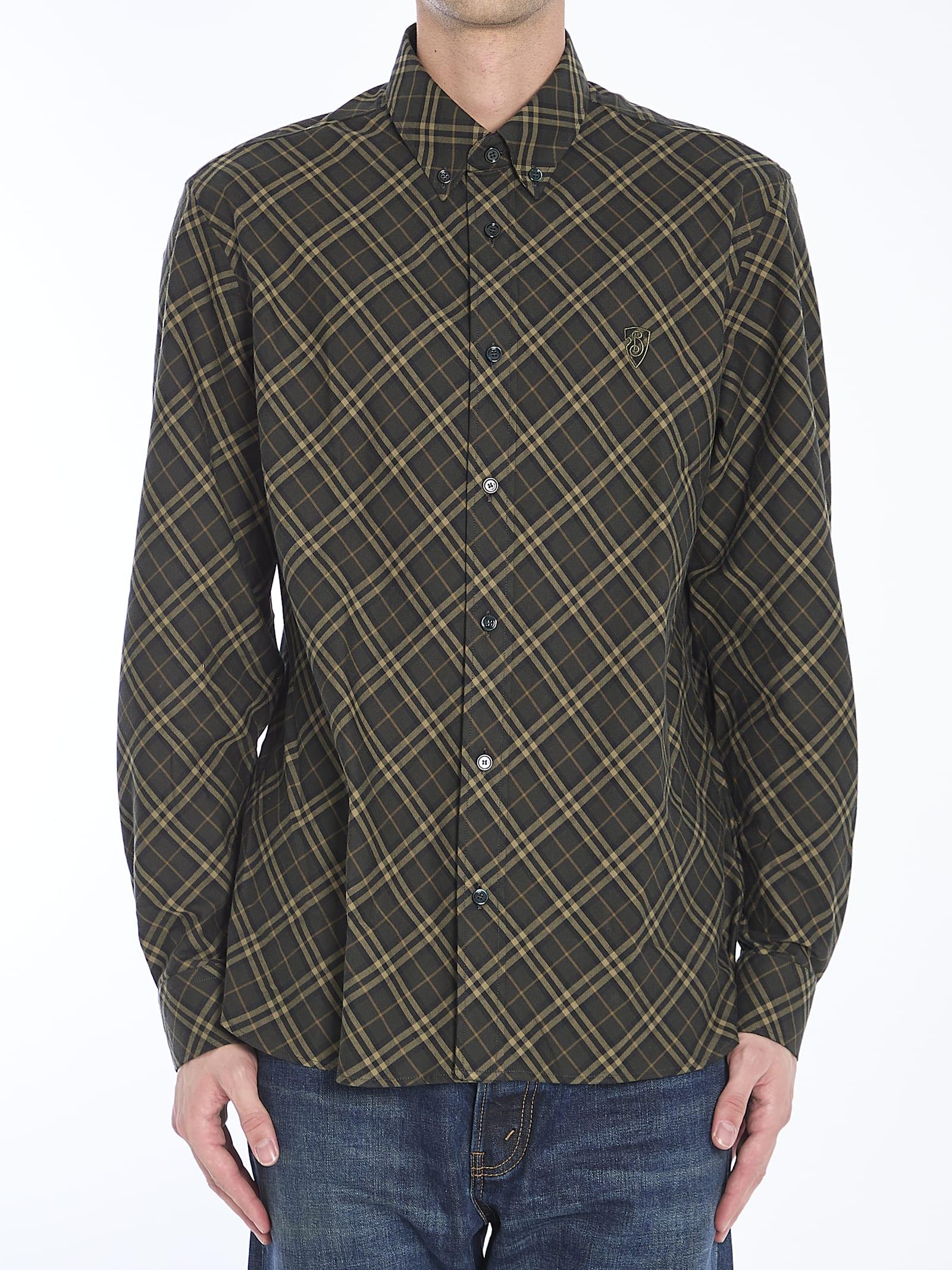 Burberry Check Cotton Shirt