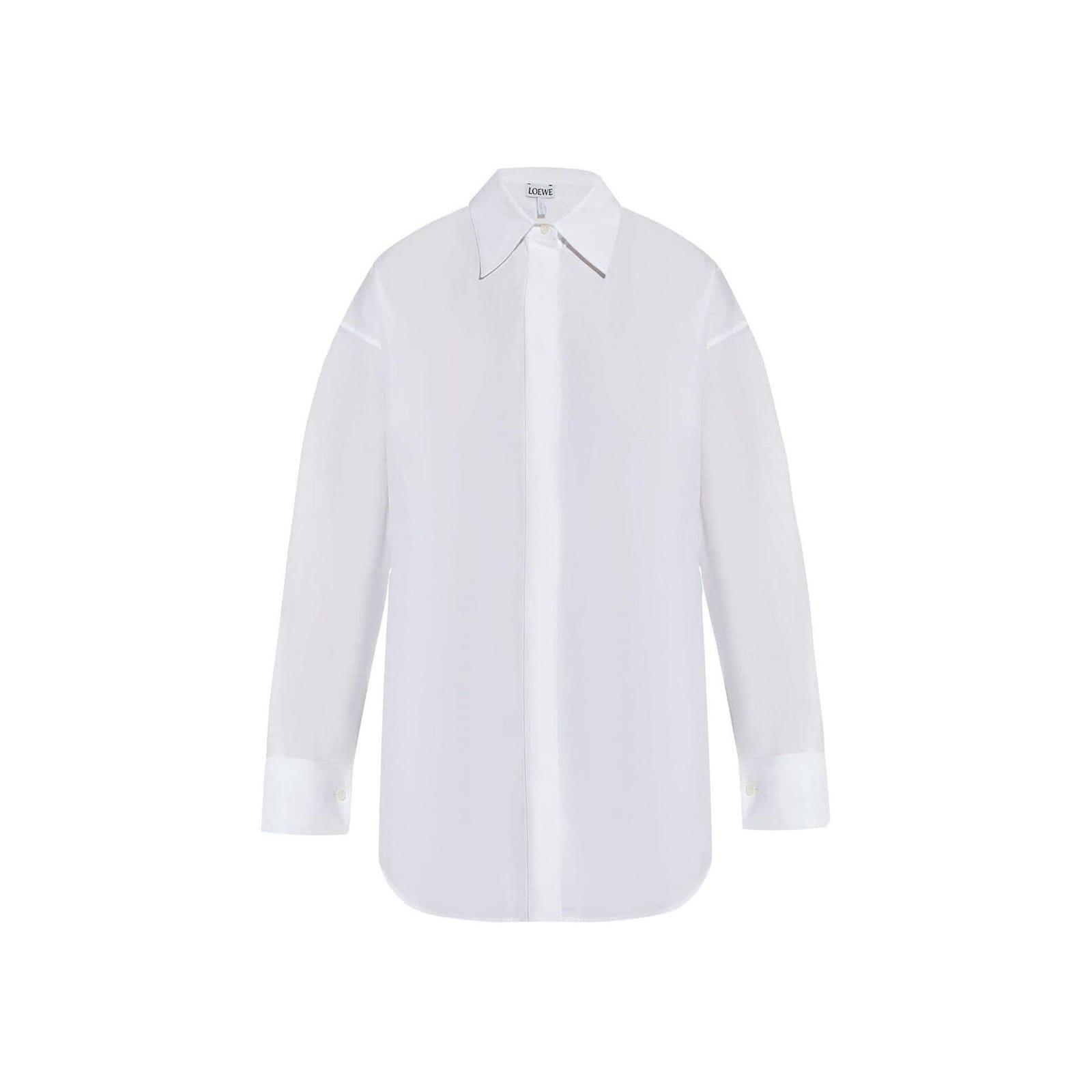 Loewe Draped Cotton Shirt
