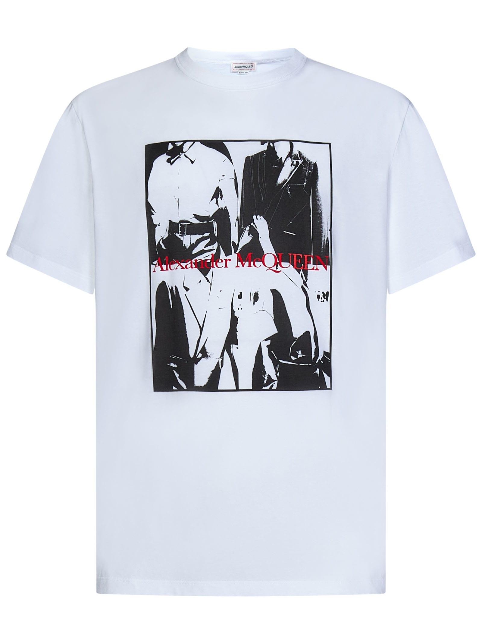 Alexander McQueen Cotton Printed T-shirt
