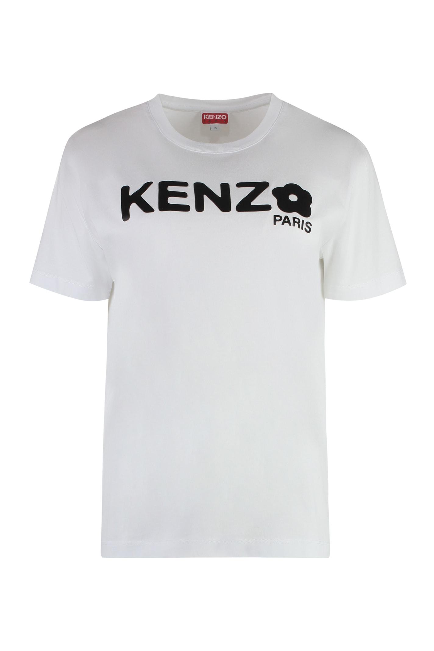 Kenzo Cotton Crew-neck T-shirt
